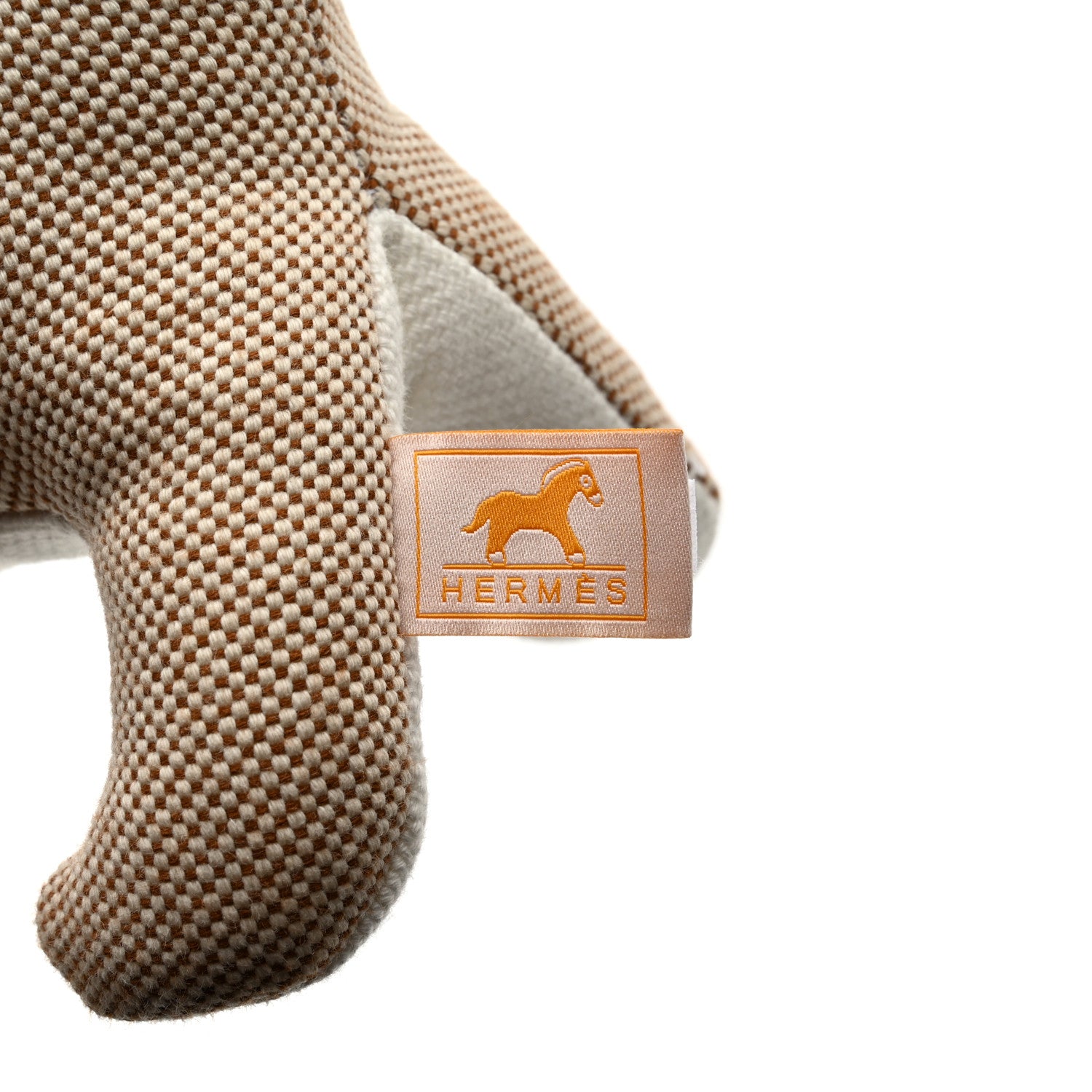 Hermes Cotton Nestor Epopee Dog Plush Naturel 4 of 6