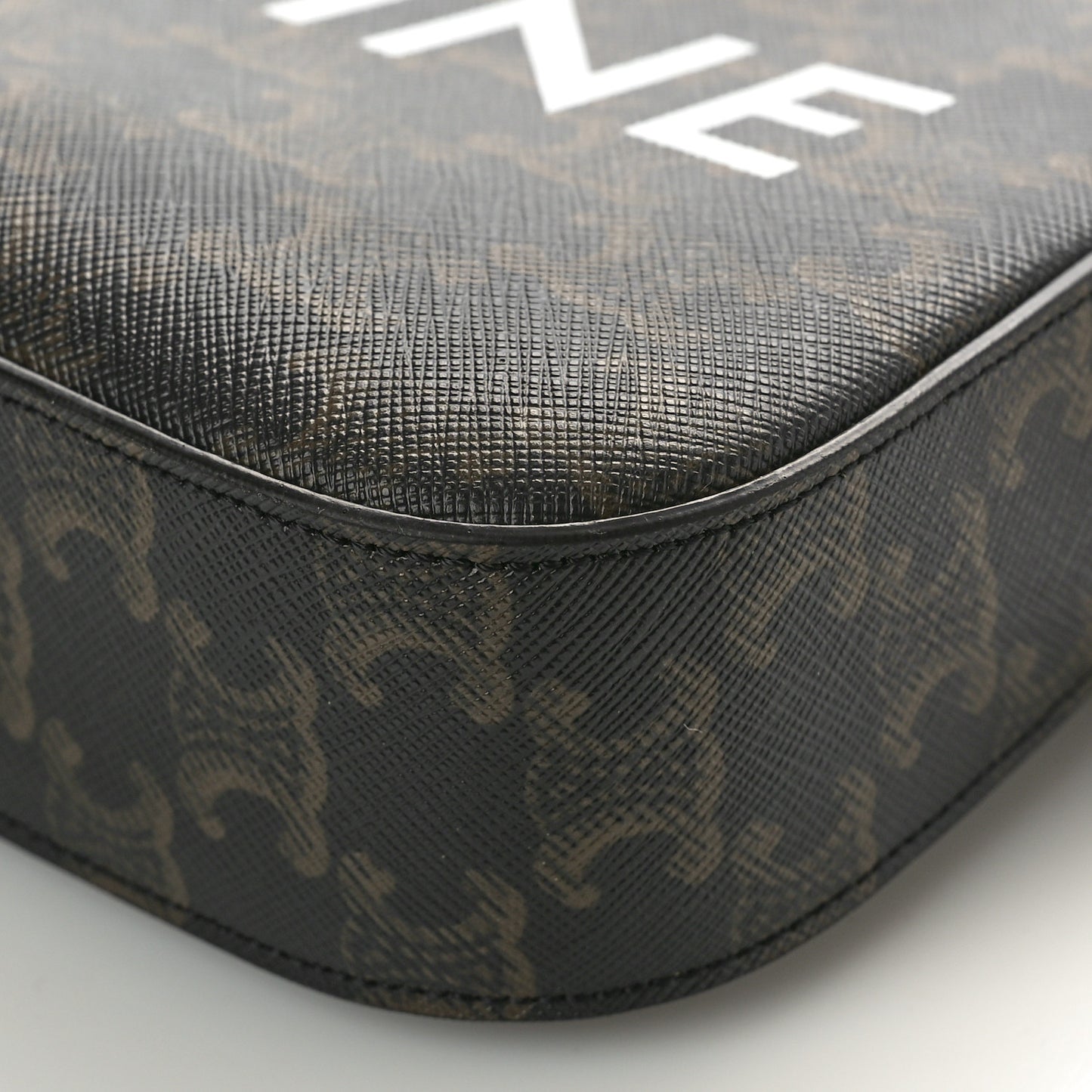 Triomphe Canvas Small Camera Bag Tan