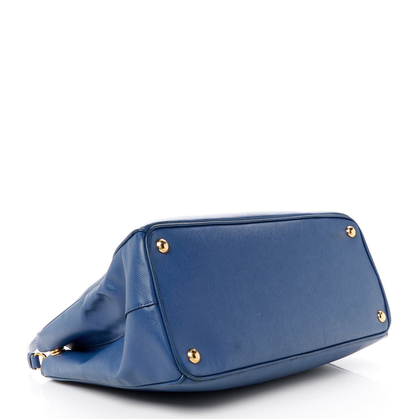 Saffiano Medium Galleria Double Zip Tote Bluette