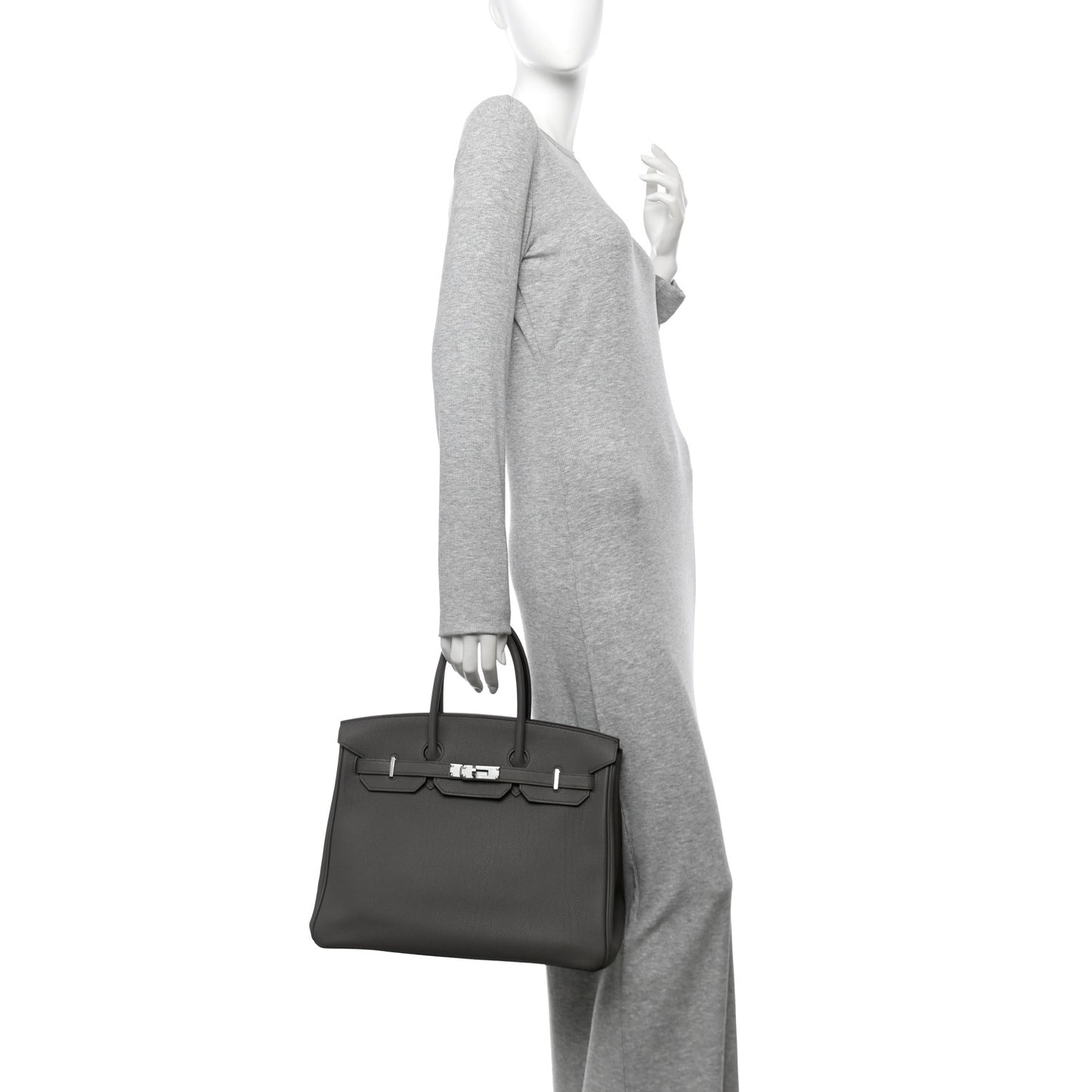 Togo Birkin 35 Etain