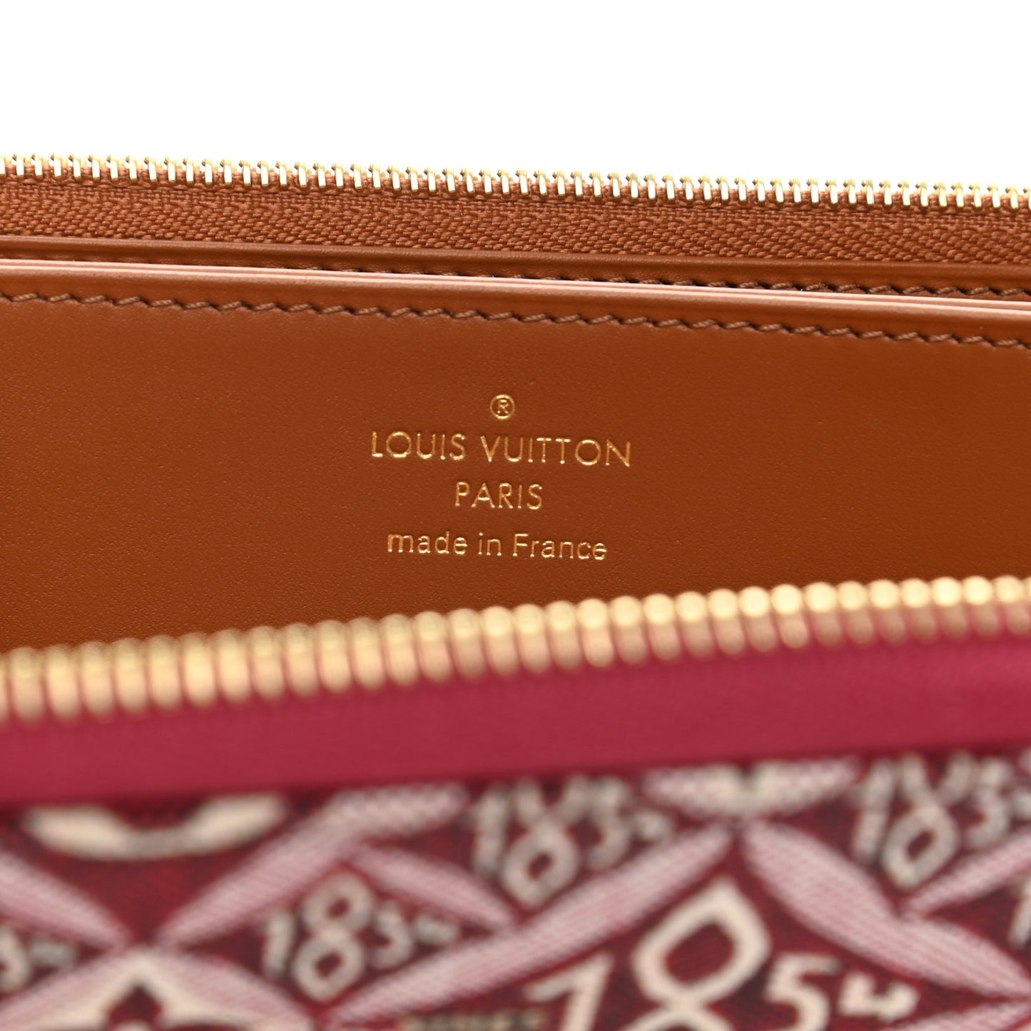 Jacquard Since 1854 Zippy Wallet Bordeaux
