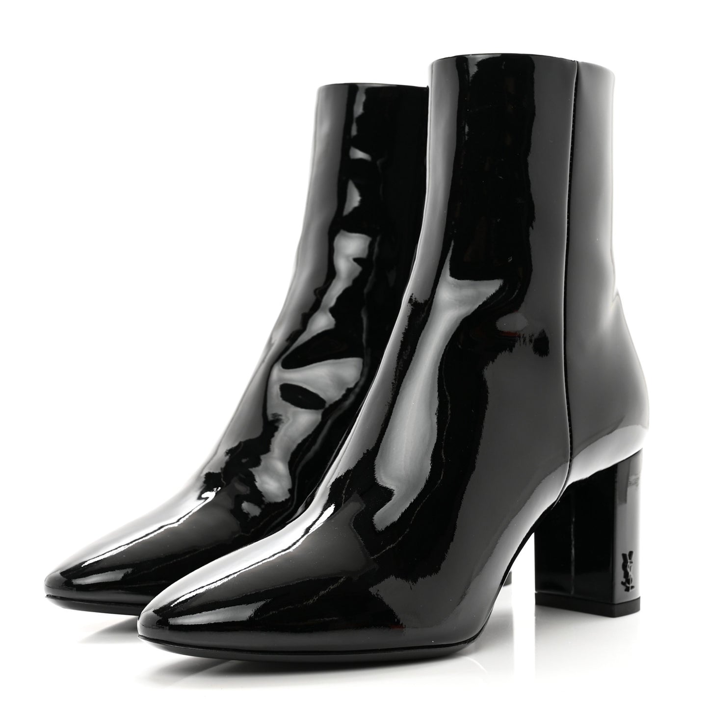 Patent Loulou Booties 36.5 Black