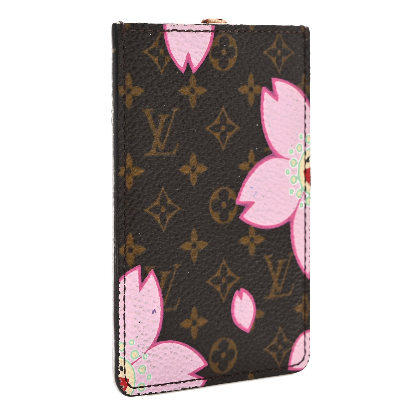 Monogram Cherry Blossom Mirror With Case Brown