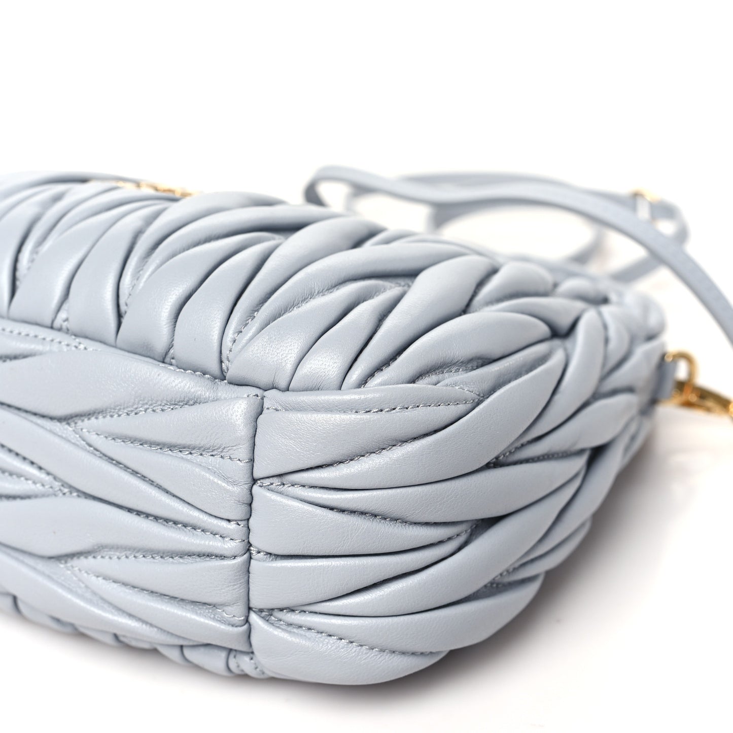 Nappa Matelasse Small Wander Hobo Fiordaliso