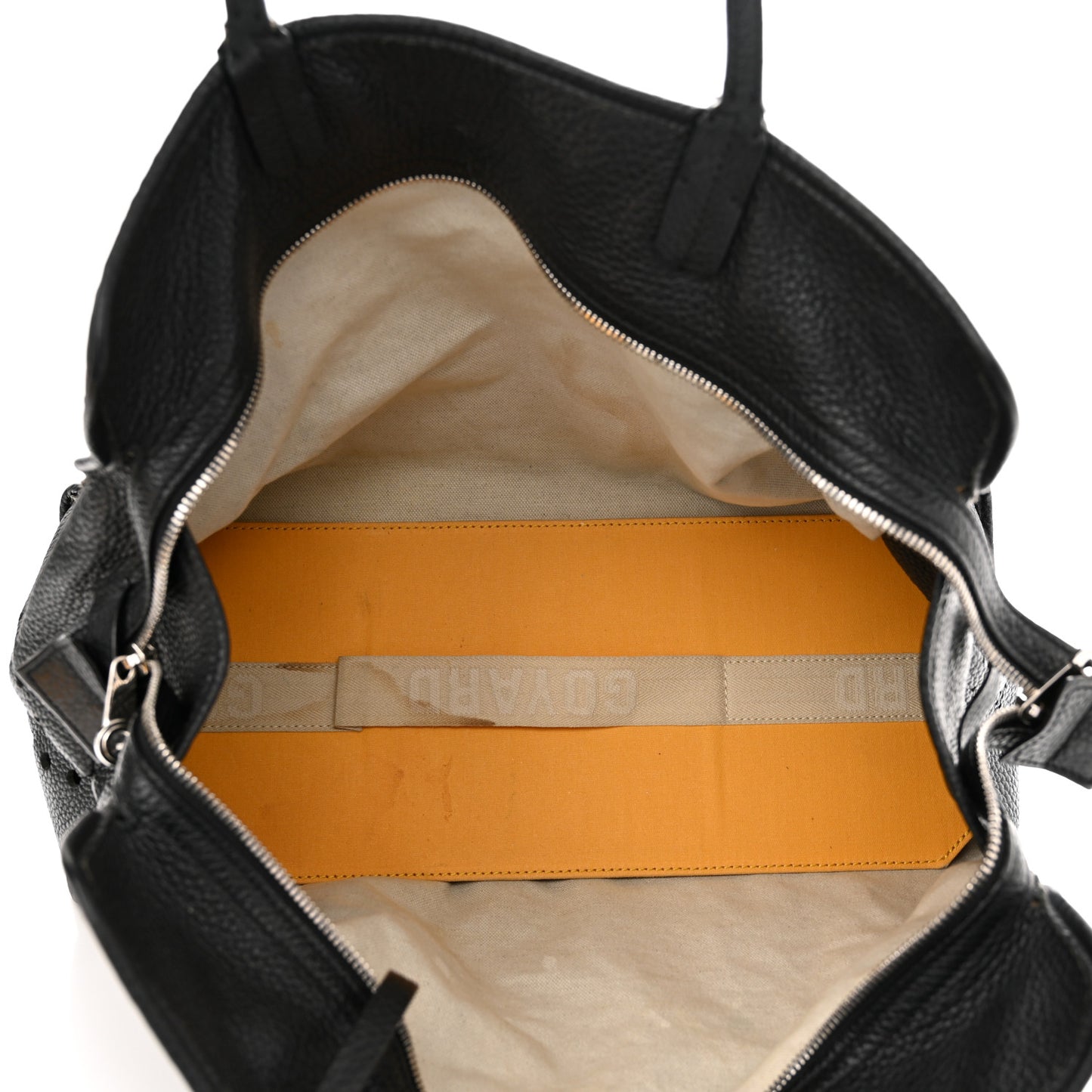 Goyardine Sac Hardy Pet Carrier PM Black