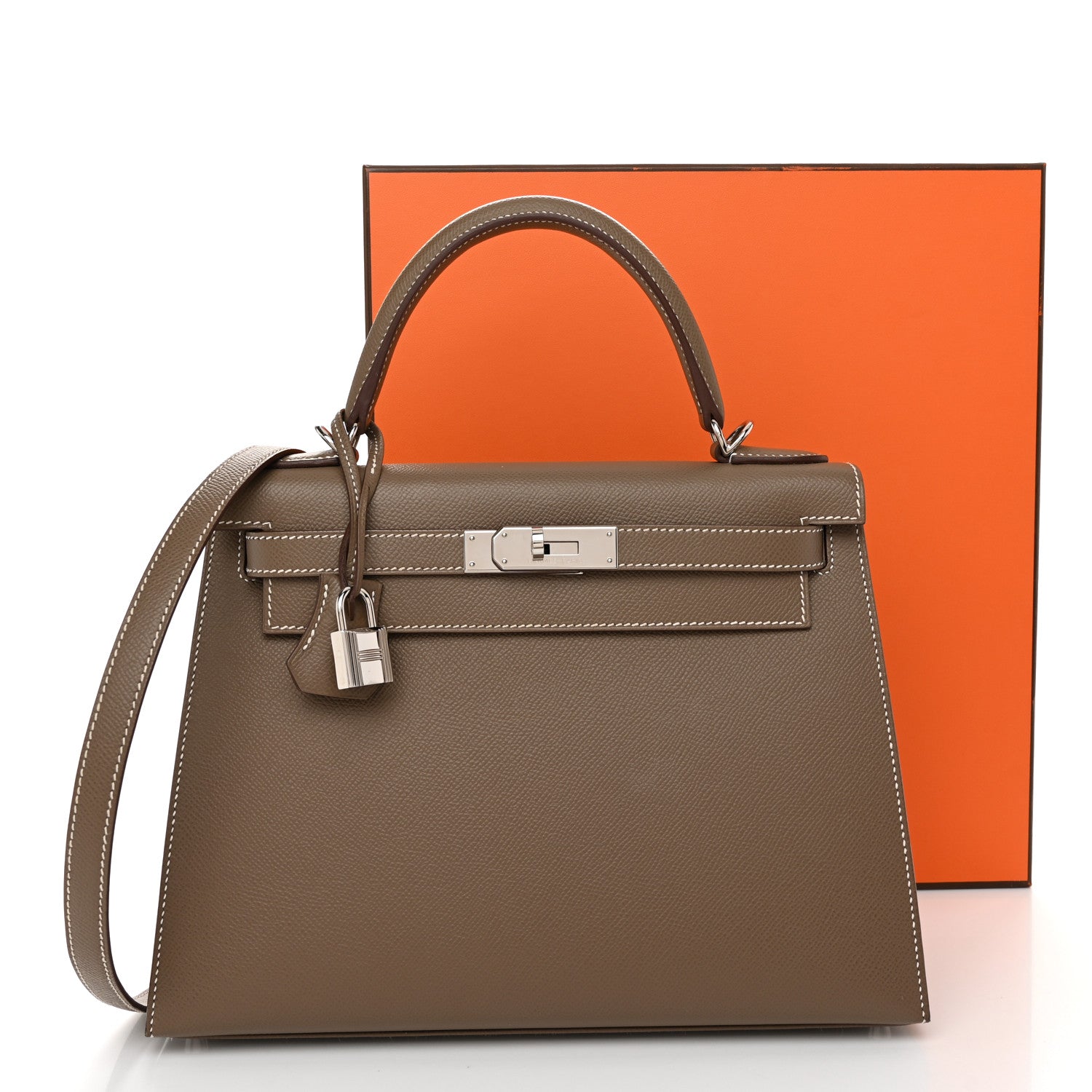 Hermes Epsom Kelly Sellier 28 Etoupe 13 of 13