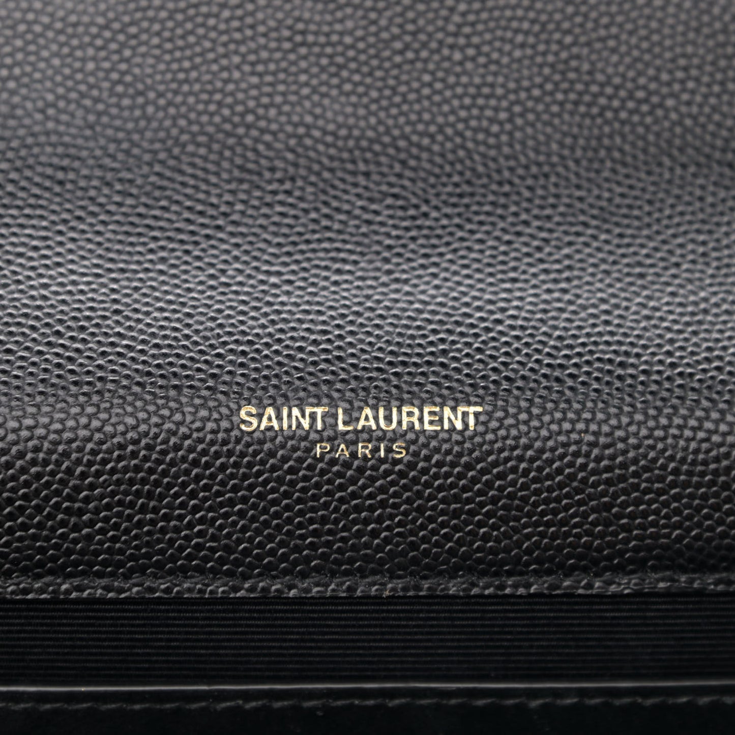 Grain De Poudre Small Classic Monogram Kate Tassel Satchel Black