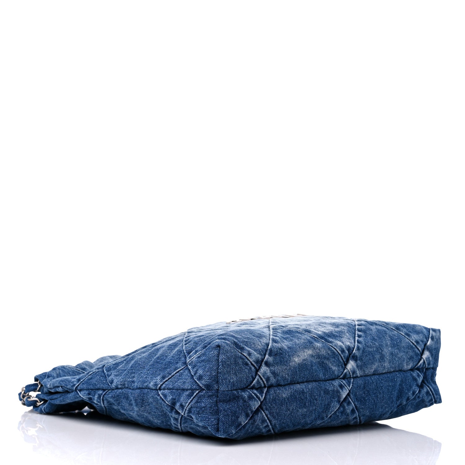 Chanel Denim Quilted Small Chanel 22 Blue 5 of 10