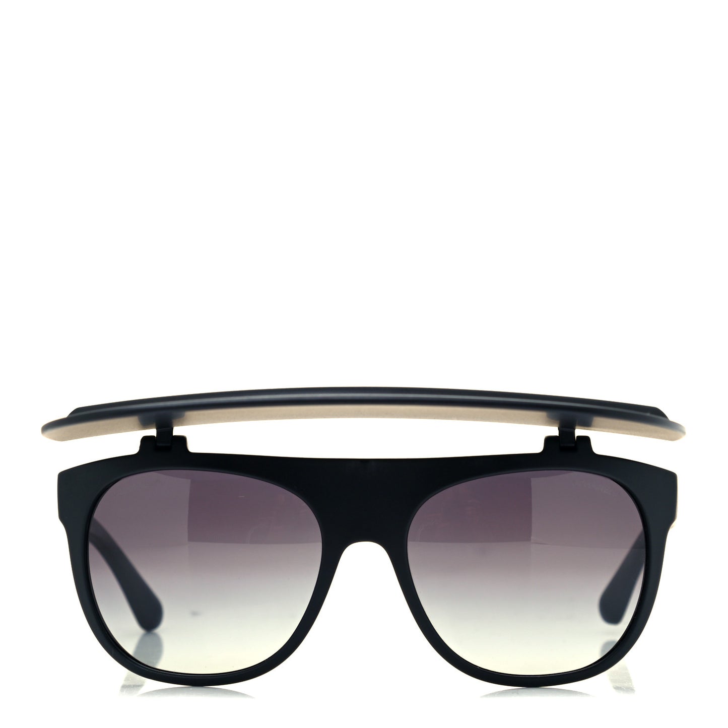 Acetate Visor Sunglasses 71046 Matte Black