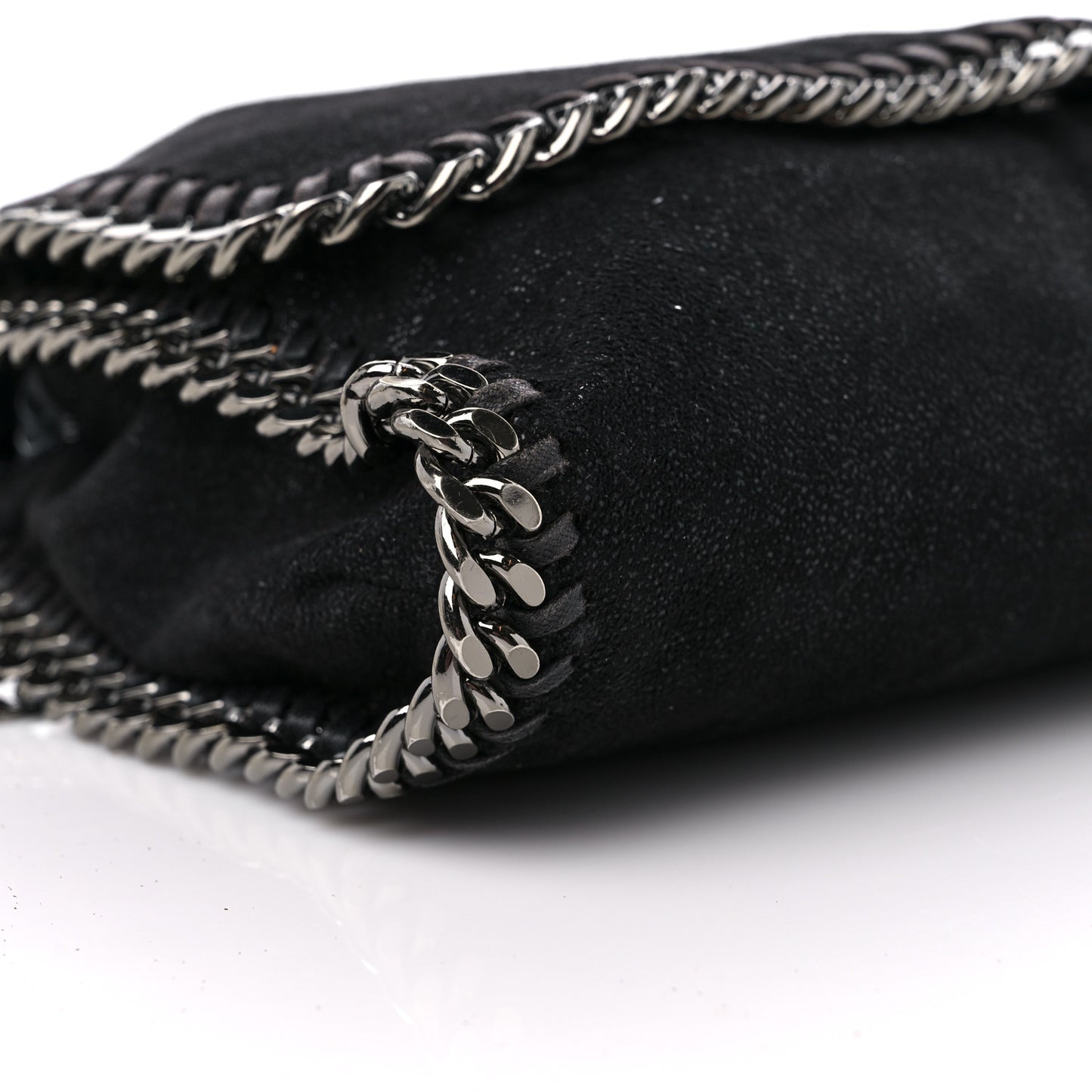 Shaggy Deer Falabella Crossbody Clutch Black
