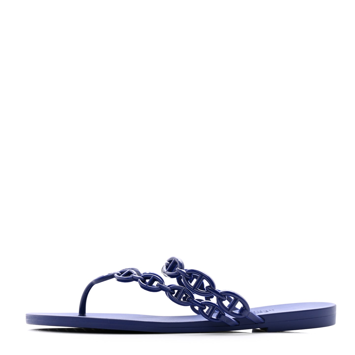 Rubber Chaine d'Ancre Island Sandals 38 Bleu Smalt