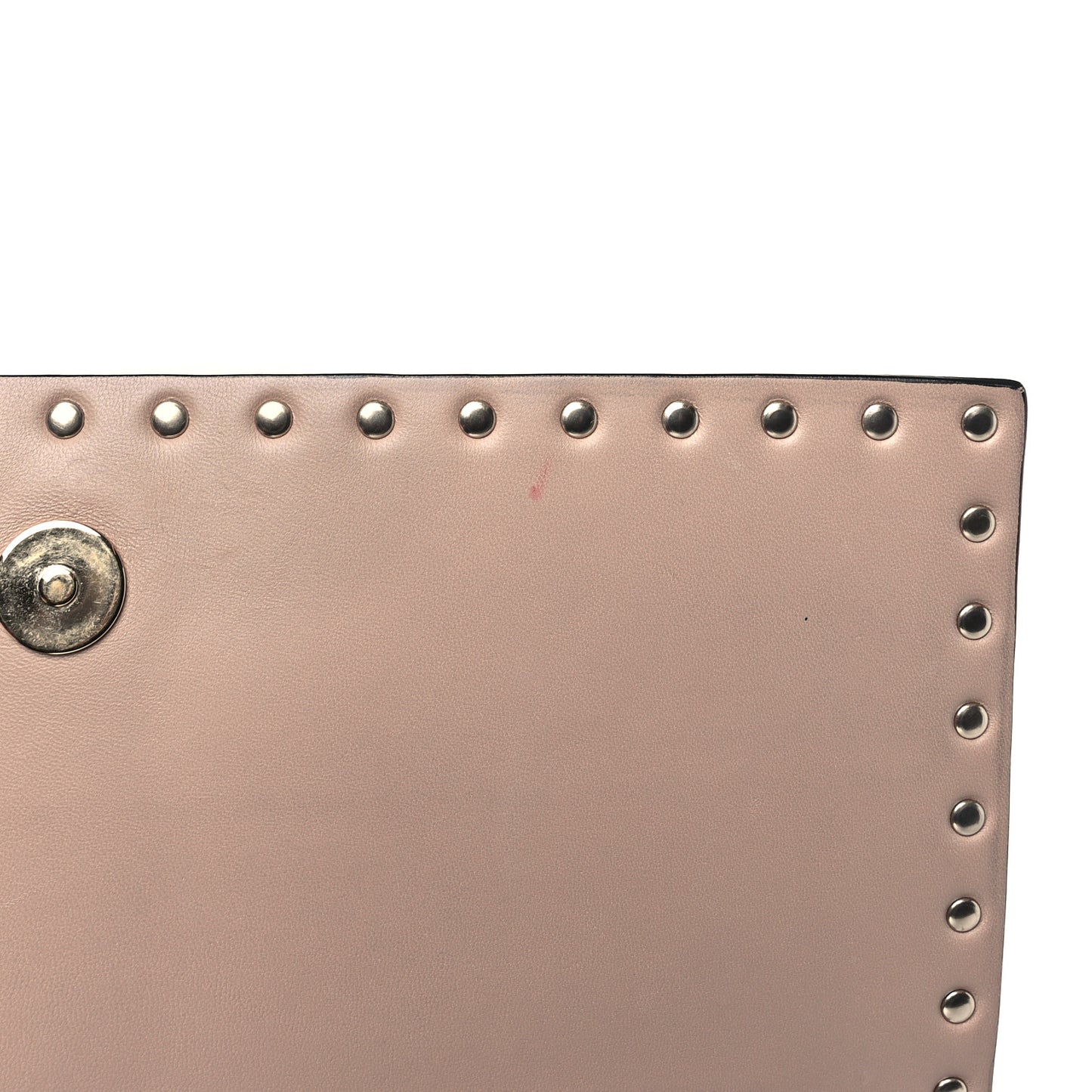 Nappa Rockstud Wristlet Clutch Black