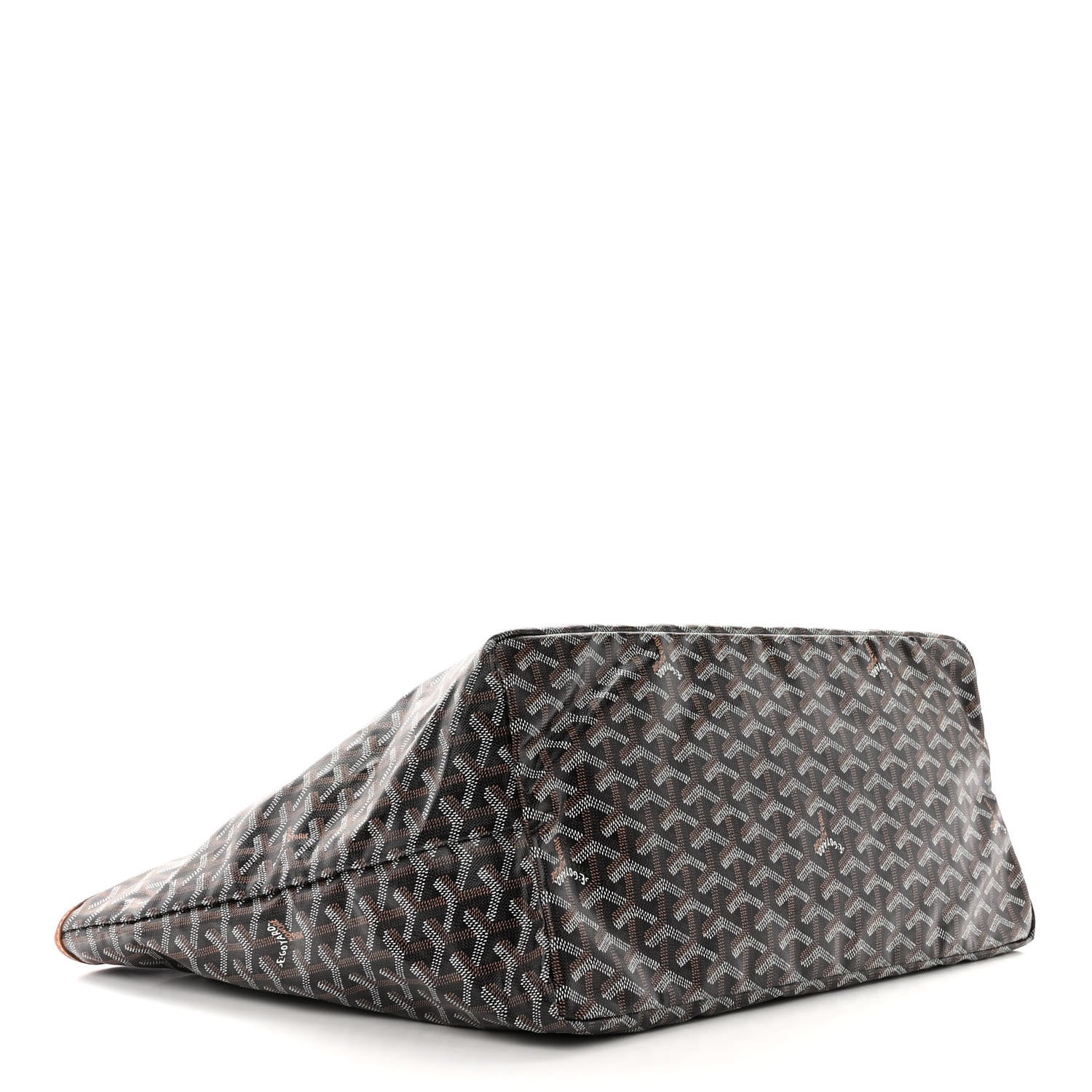 Goyard Goyardine Saint Louis GM Black Gold 4 of 9