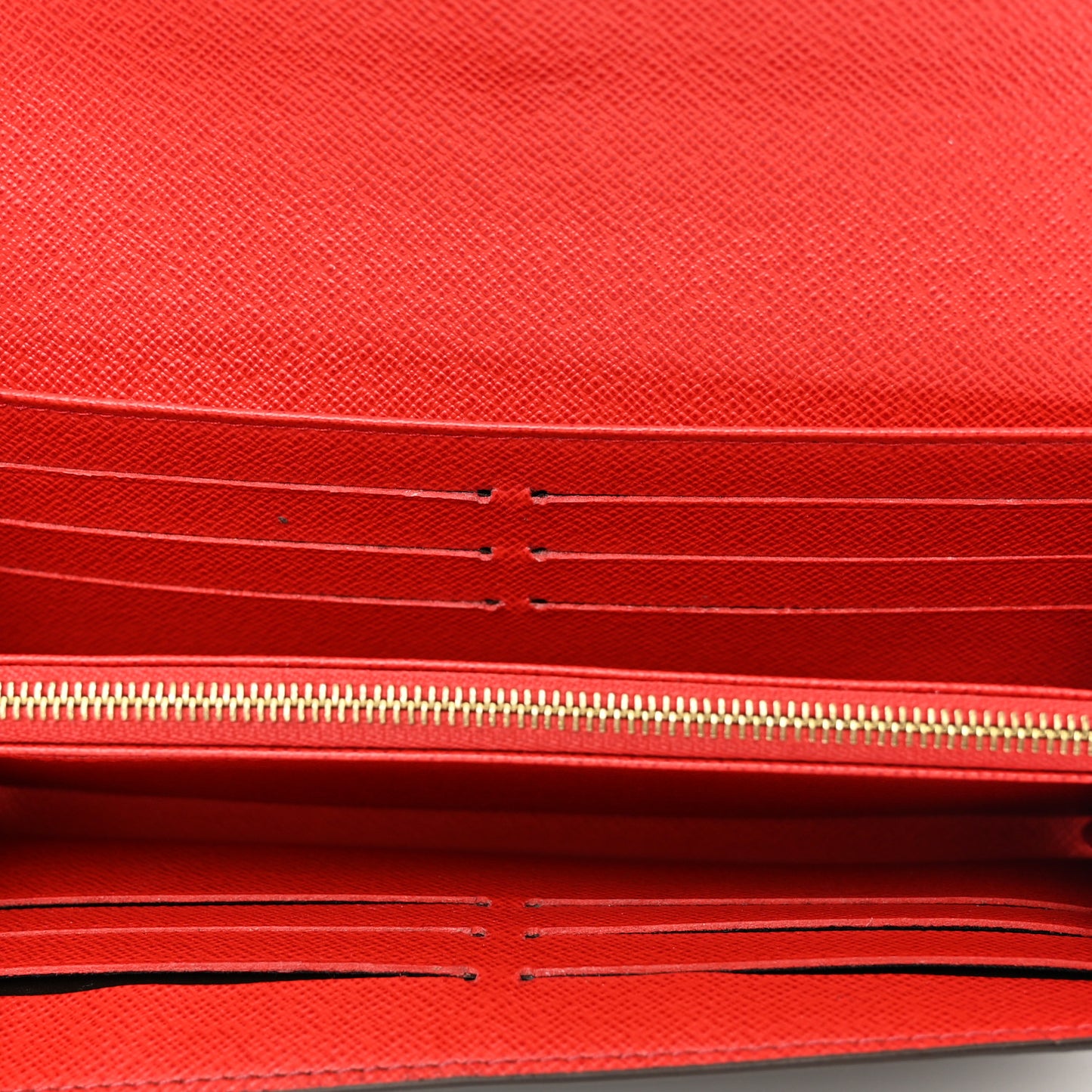 Monogram Sarah Wallet NM Coquelicot