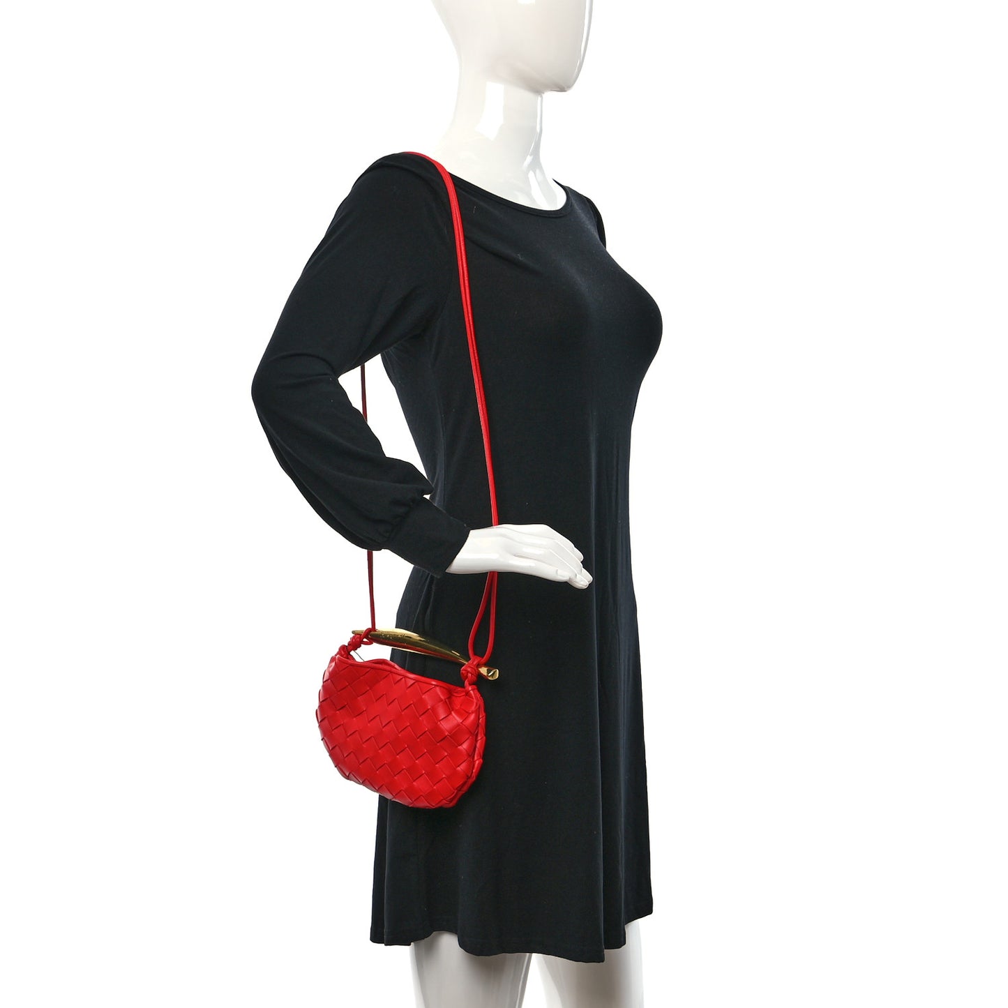 Nappa Intrecciato Mini Sardine Bag Vernis