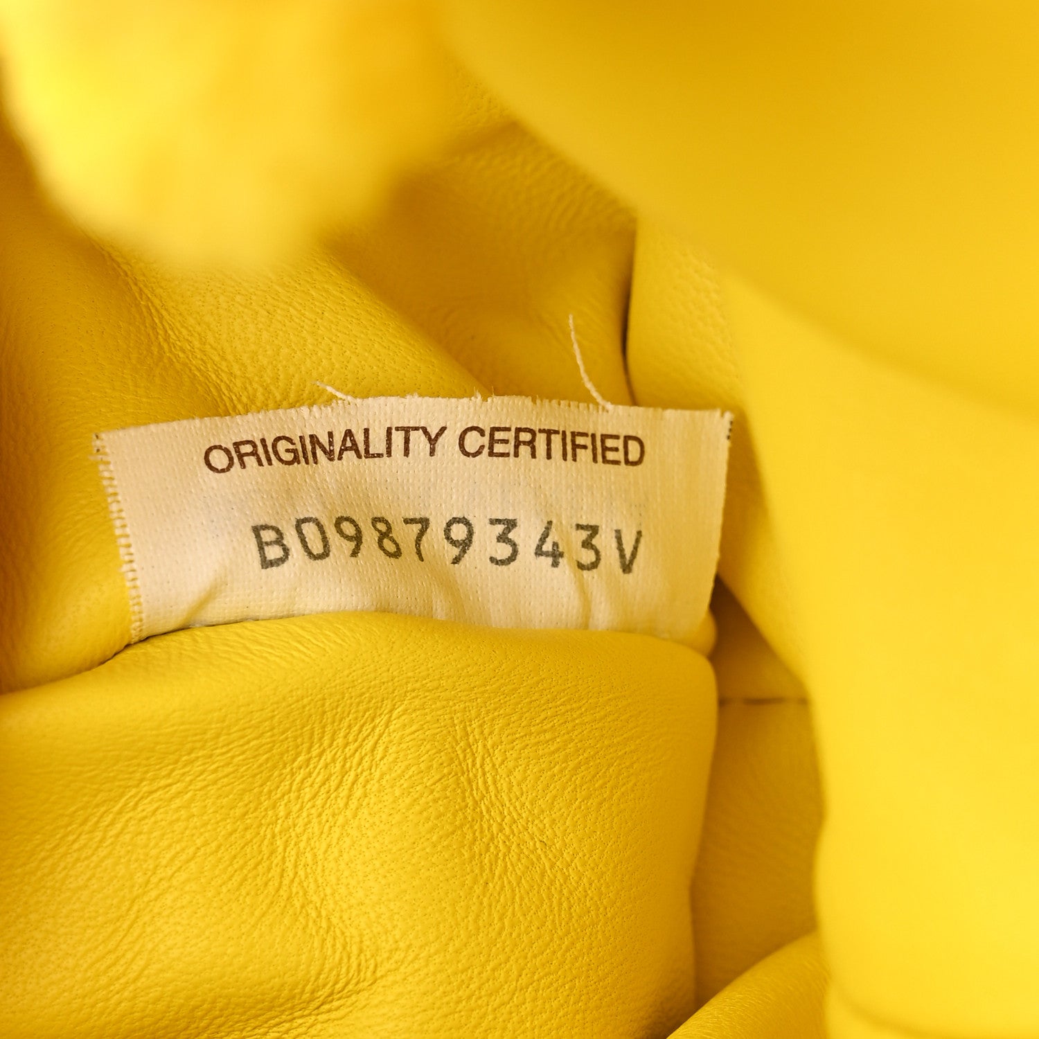 Bottega Veneta Chenille The Mini Pouch Lemon 7 of 10