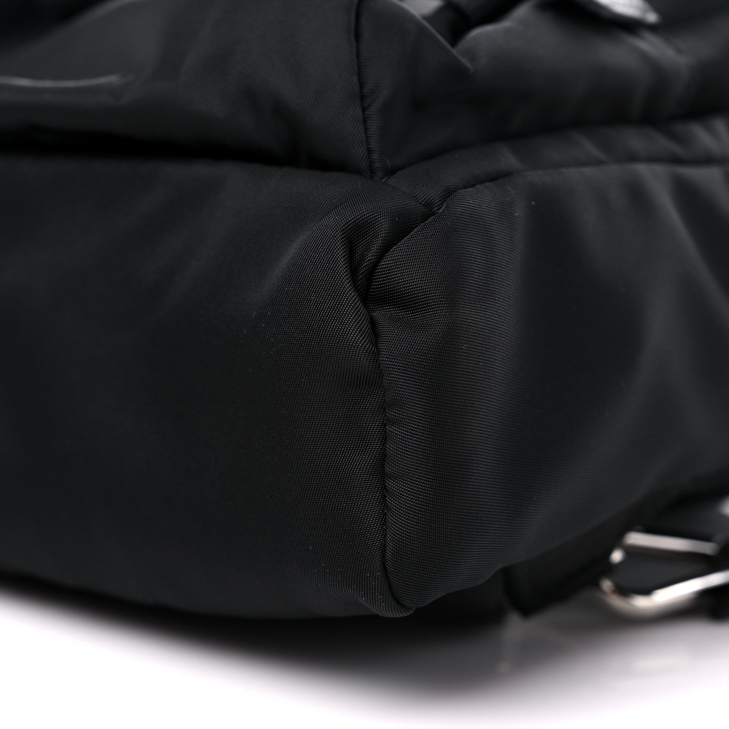 Prada Tessuto Nylon Montagna Sling Backpack Black 8 of 8