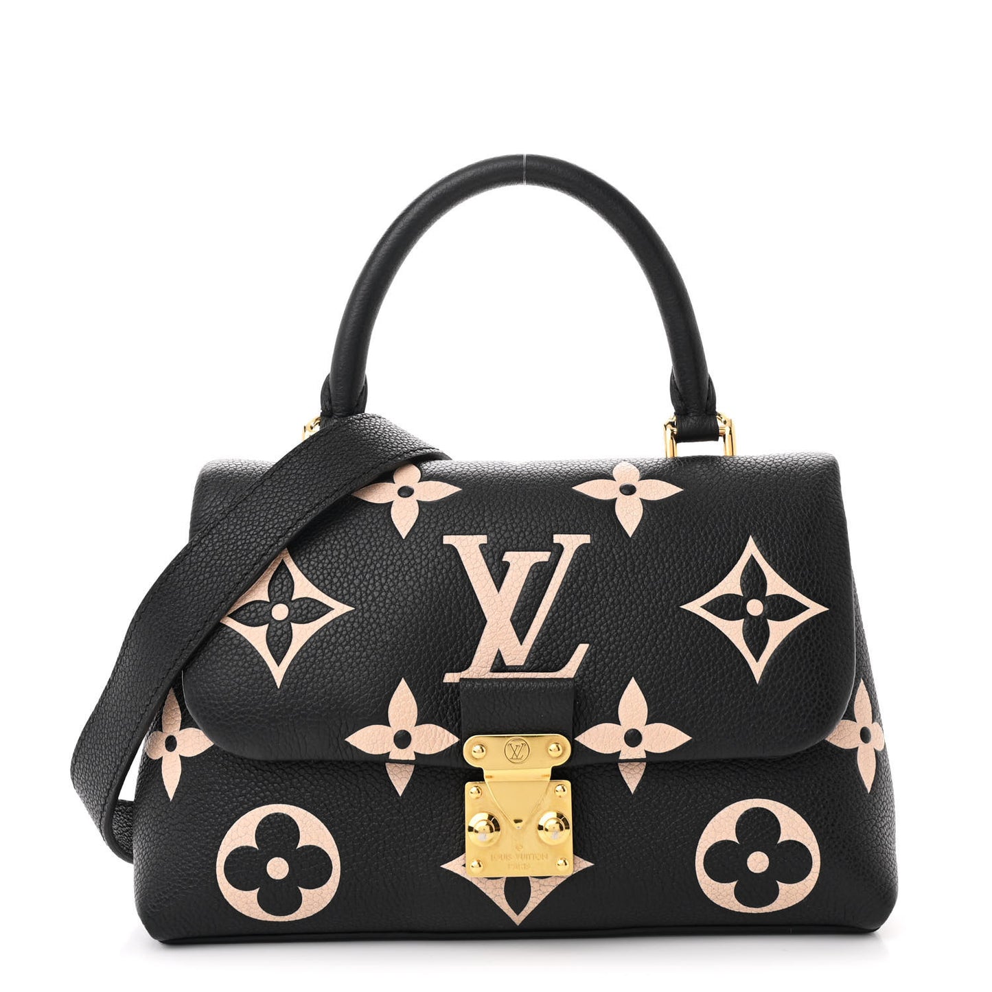 Empreinte Monogram Giant Madeleine BB Black Beige