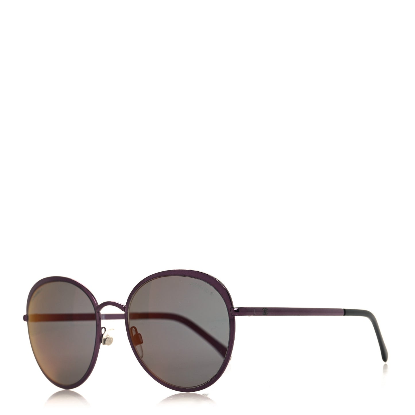 Round Spring Sunglasses 4206 Purple
