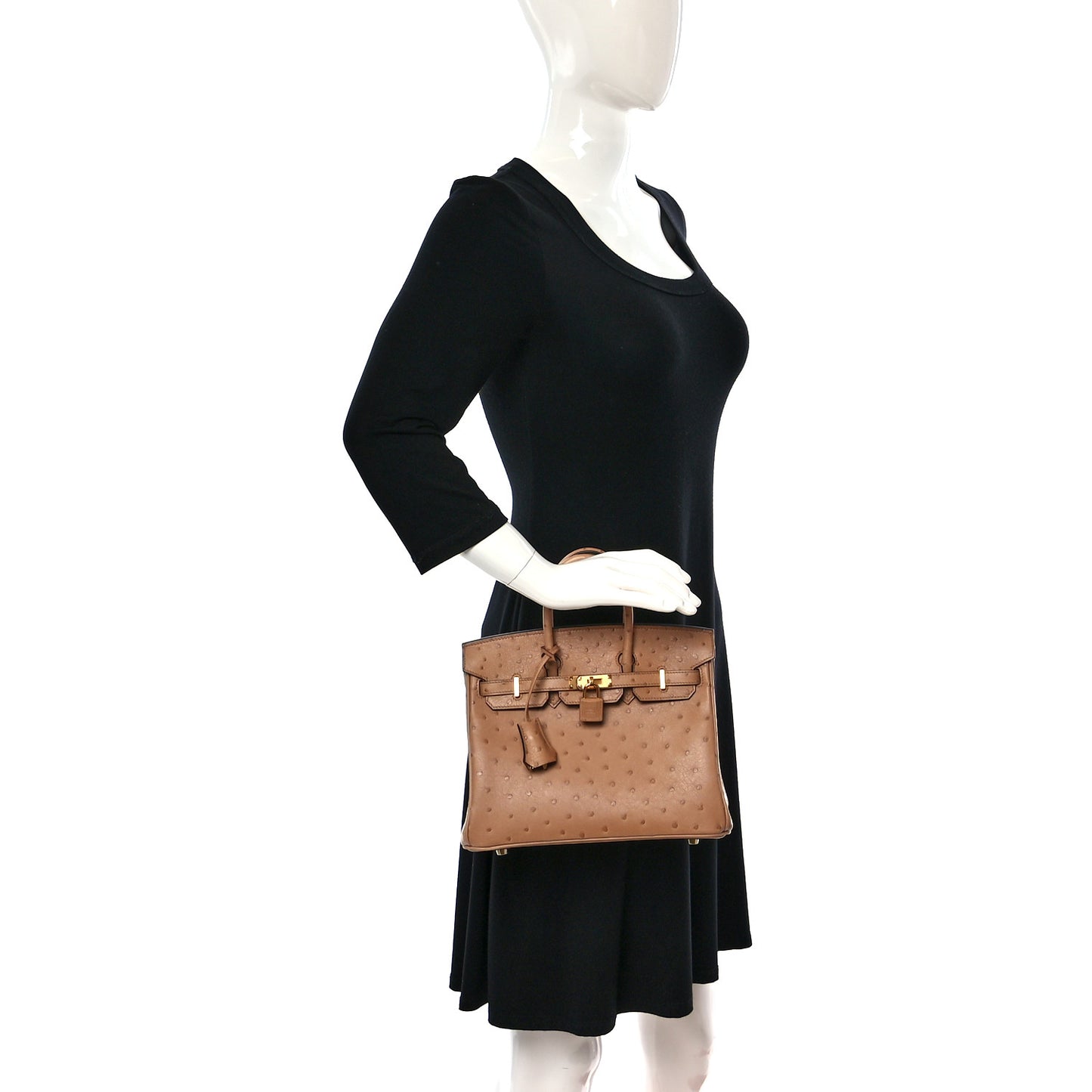 Ostrich Birkin 25 Chai