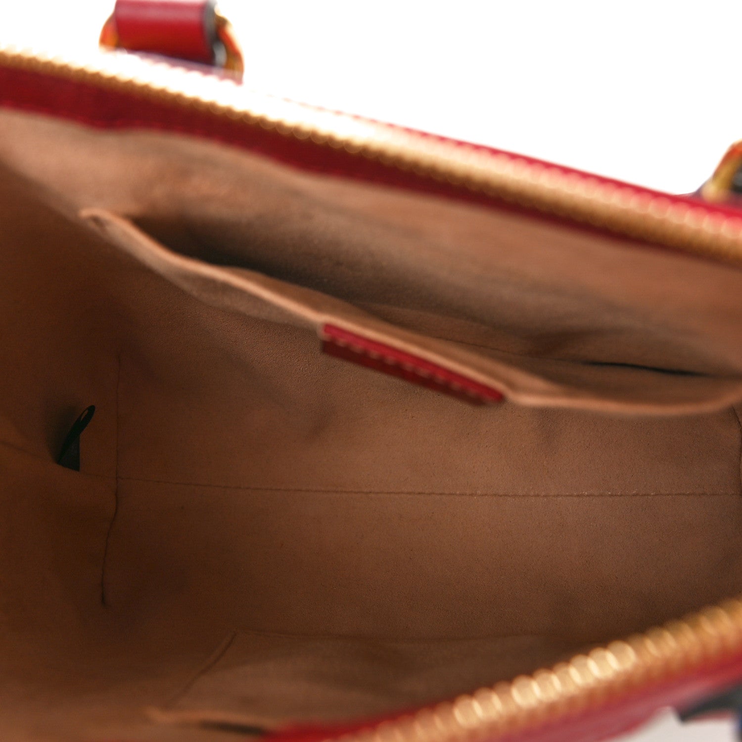 Gucci GG Supreme Monogram Flora Web Small Ophidia Tote Bag Red 5 of 11