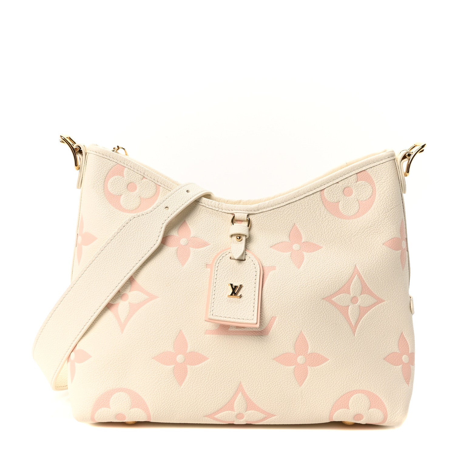 Louis Vuitton Empreinte Monogram Giant CarryAll PM Latte Chamallow