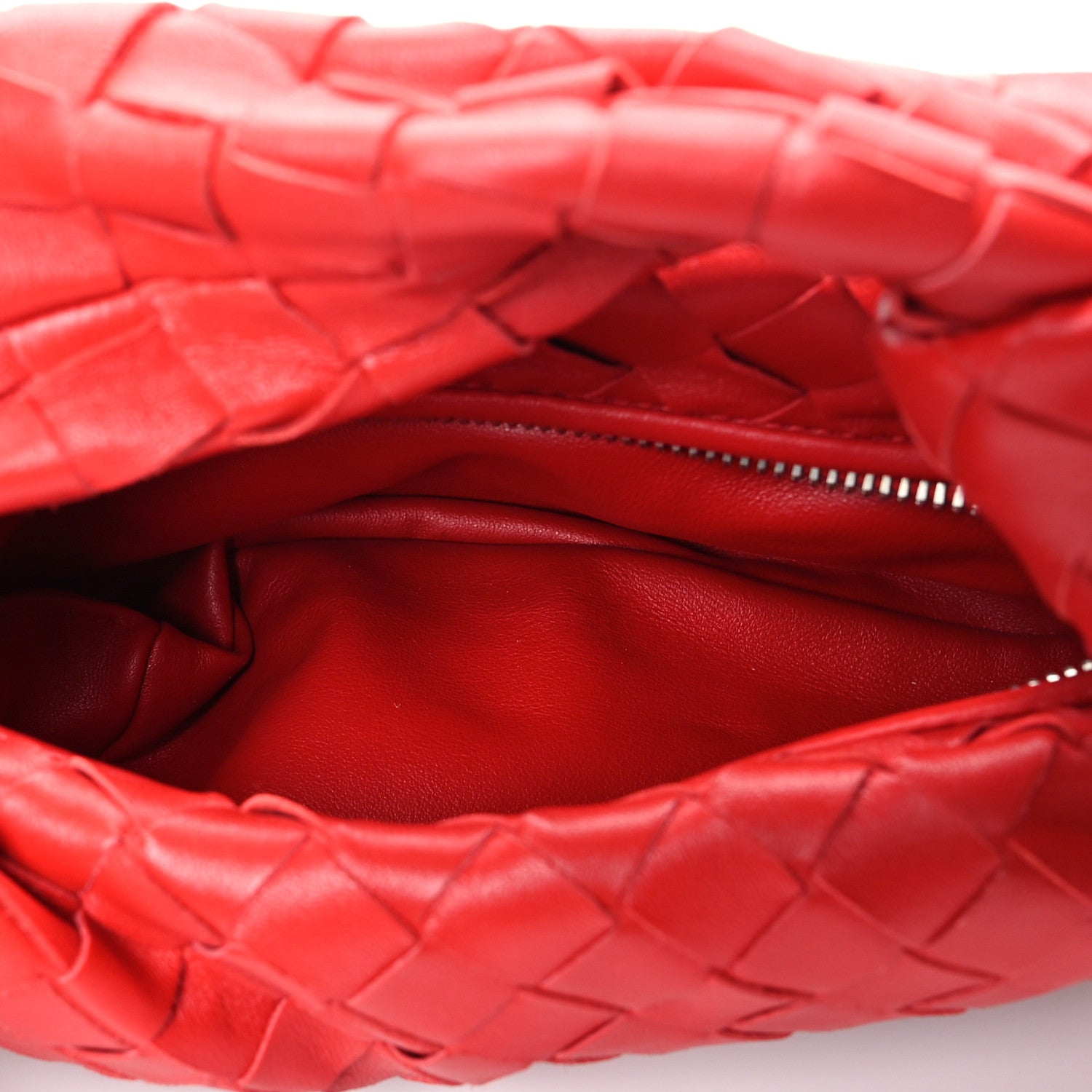 Bottega Veneta Nappa Intrecciato Mini Jodie Red 5 of 11