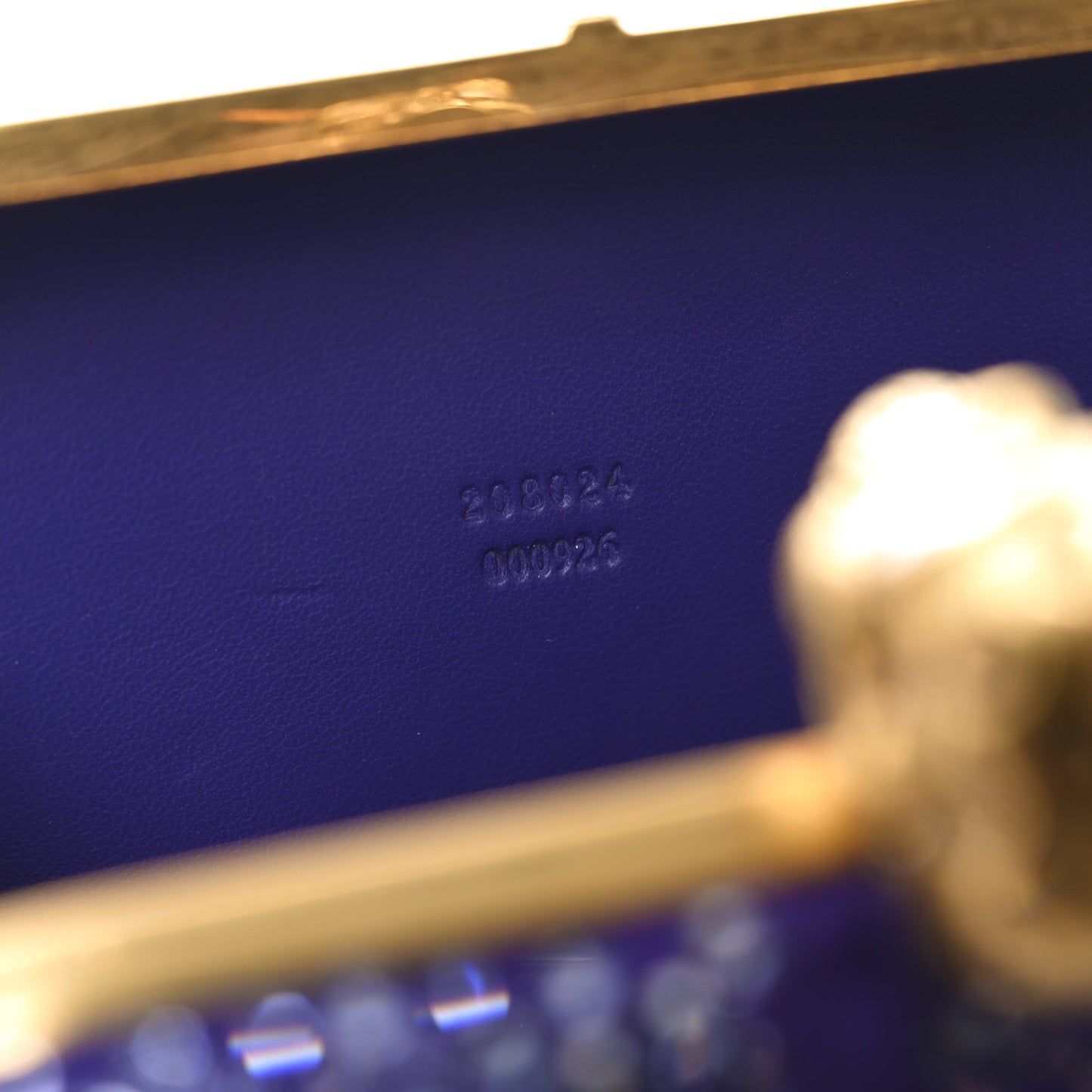 Suede Crystal Britannia Skull Box Clutch Purple