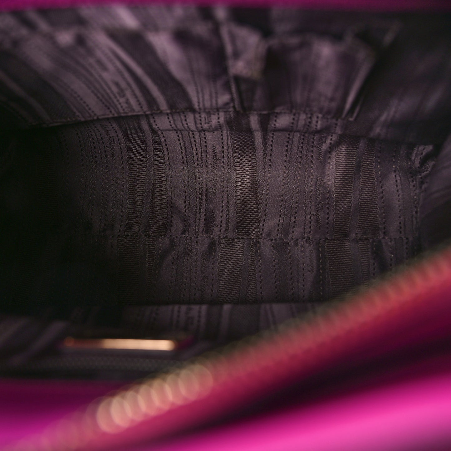 Printed Calfskin Briana Tote Purple