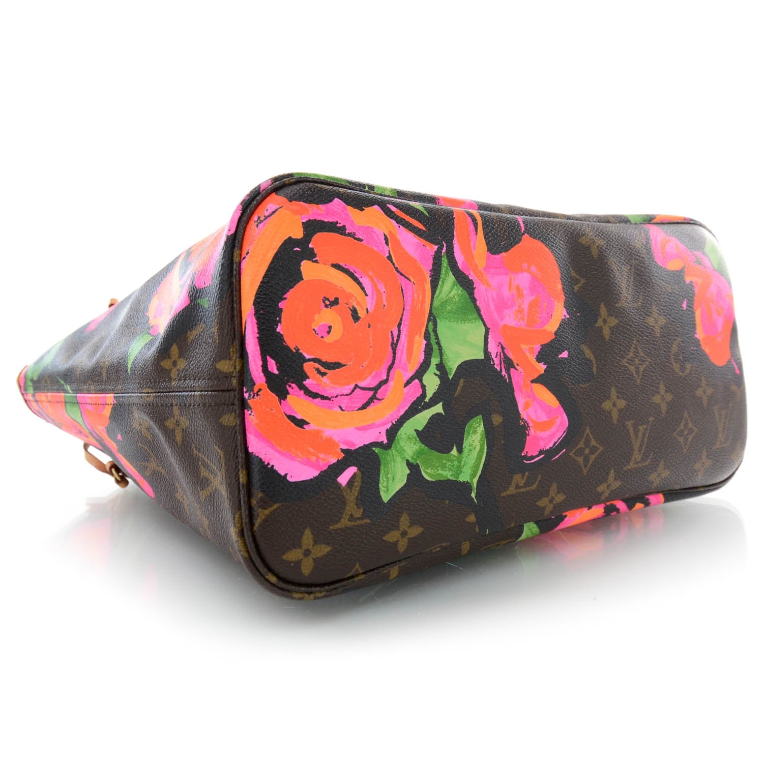 Louis Vuitton Monogram Roses Neverfull MM 4 of 8