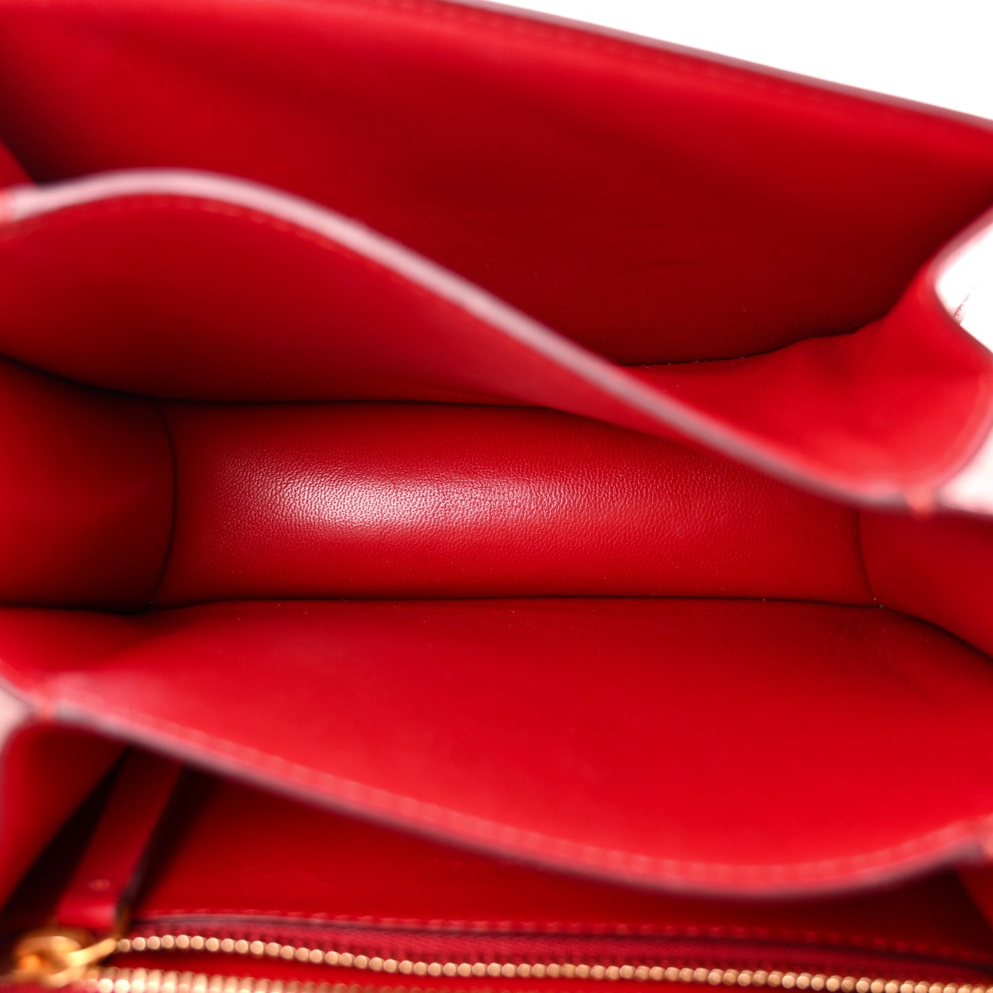 Smooth Calfskin Small Classic Box Flap Bag Red