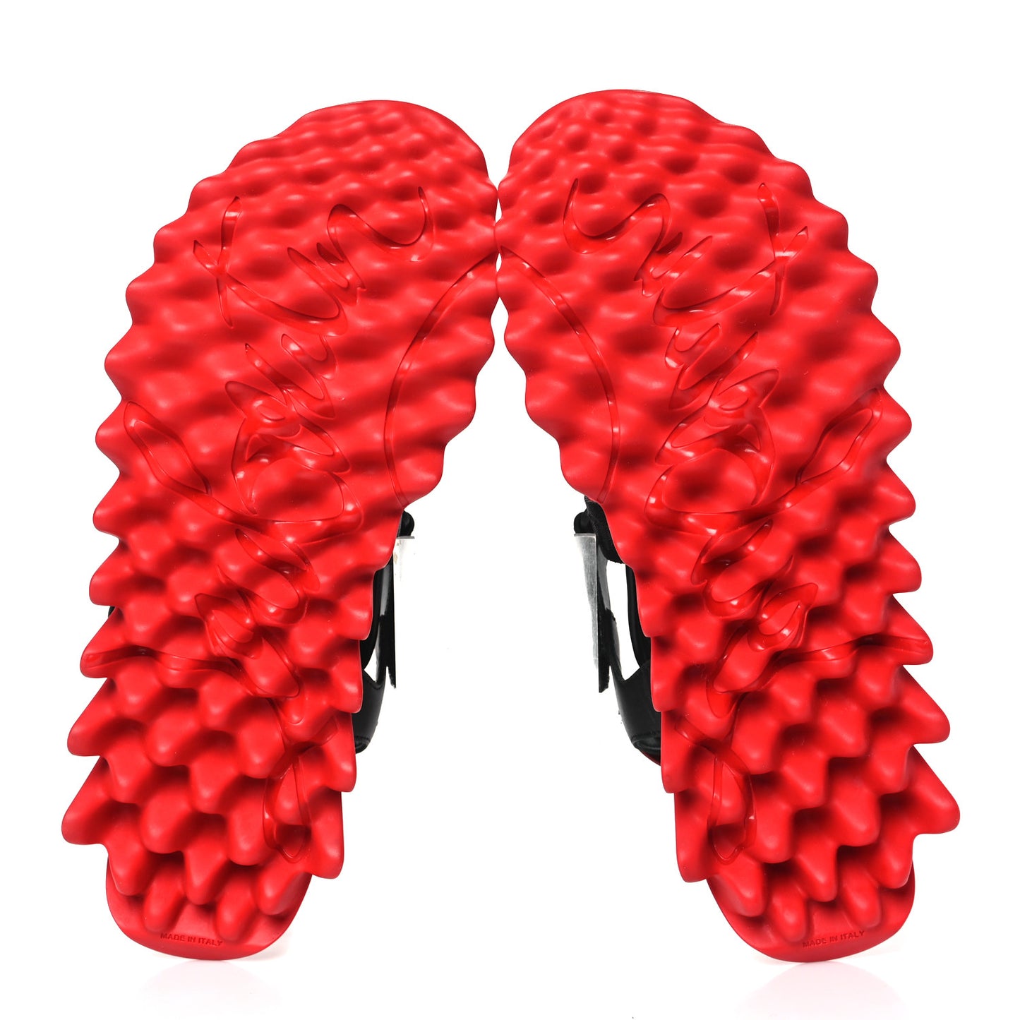 Calfskin Raffia Nylon Mens Summer Loubishark Sandals 43 White Multicolor