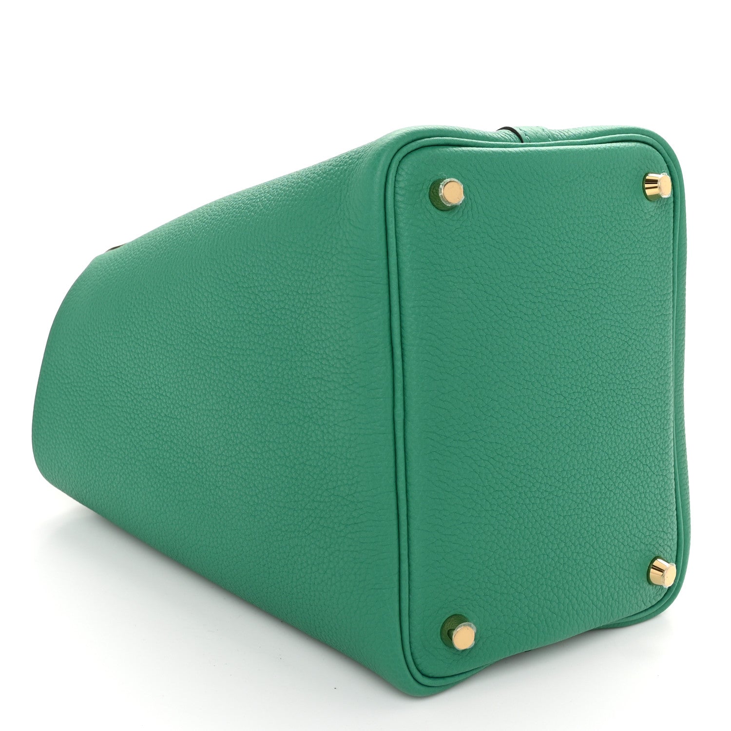 Hermes Taurillon Maurice Picotin Lock 18 PM Vert Jade 4 of 10