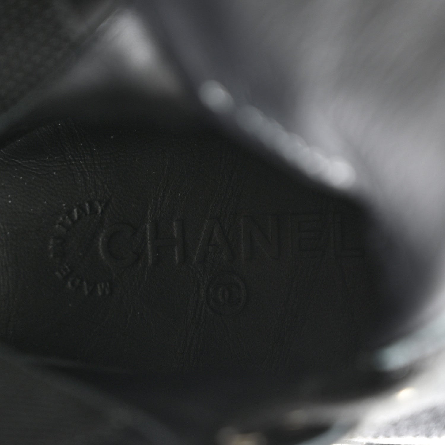 Chanel Tweed Patent Calfskin Sneaker High Boots 38.5 Black 6 of 10