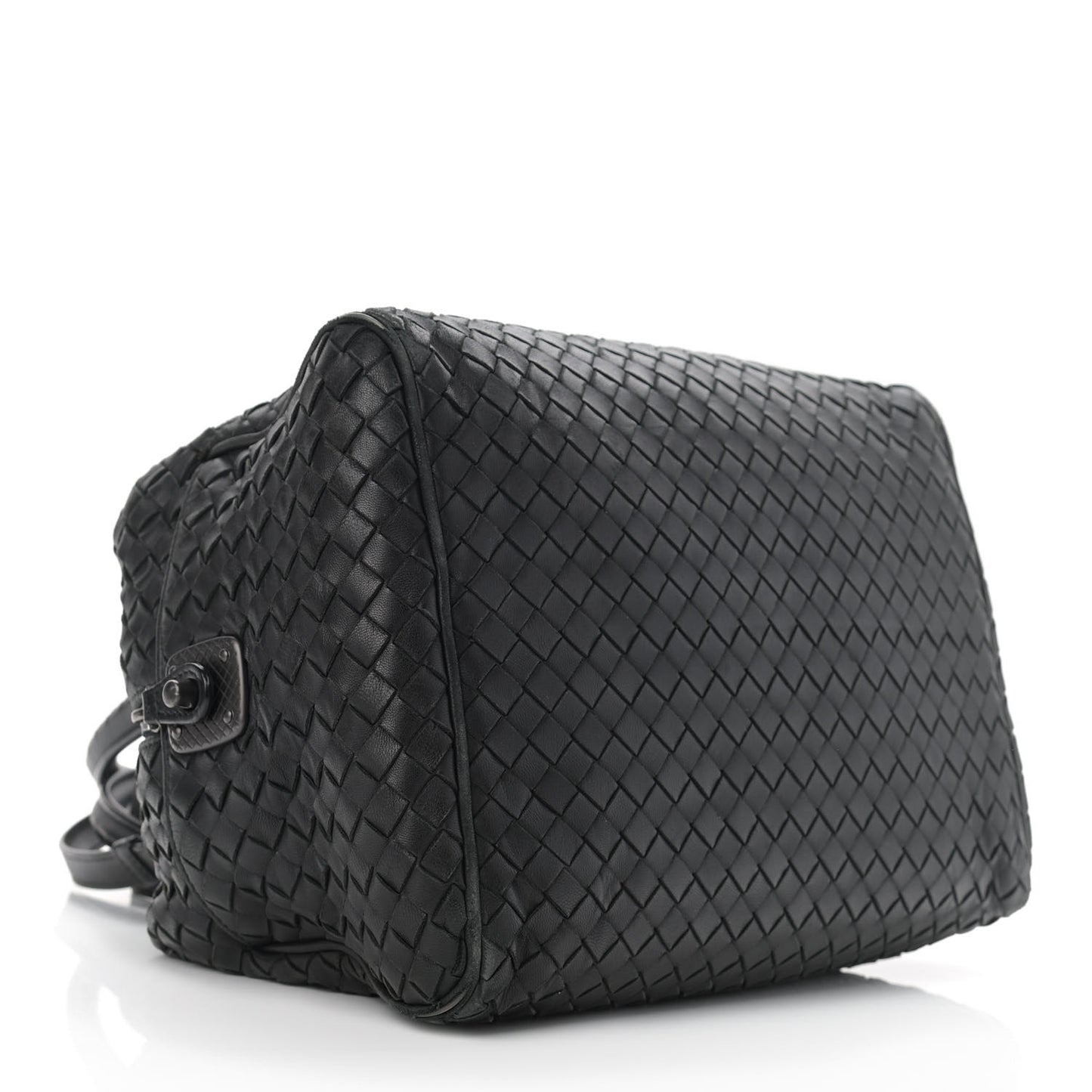 Nappa Intrecciato Boston Black