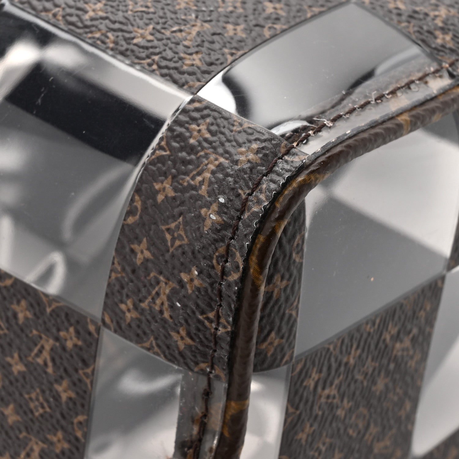 Louis Vuitton PVC Monogram Chess Keepall Bandouliere 25 13 of 13