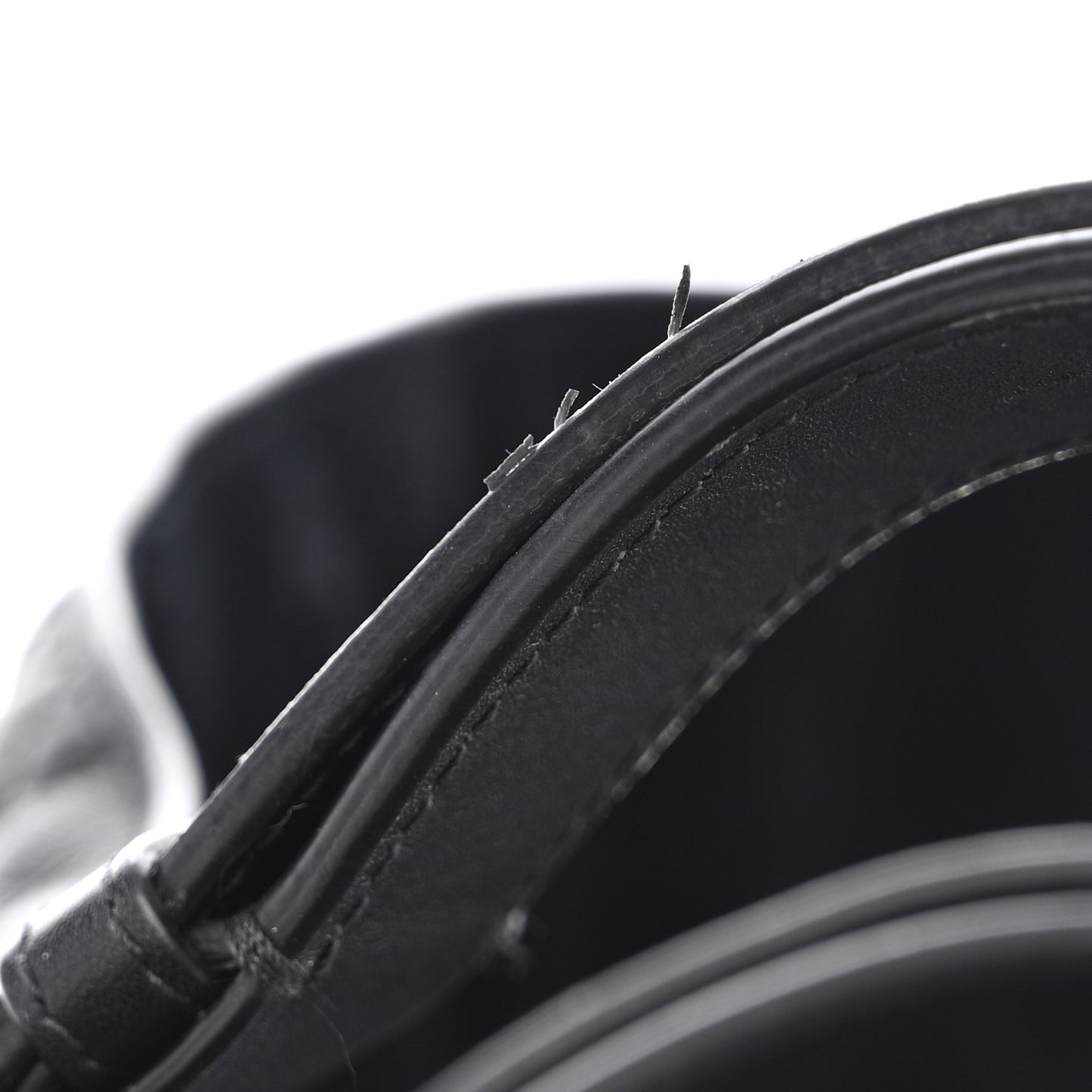 Calfskin Macrocannage Large Toujours Black