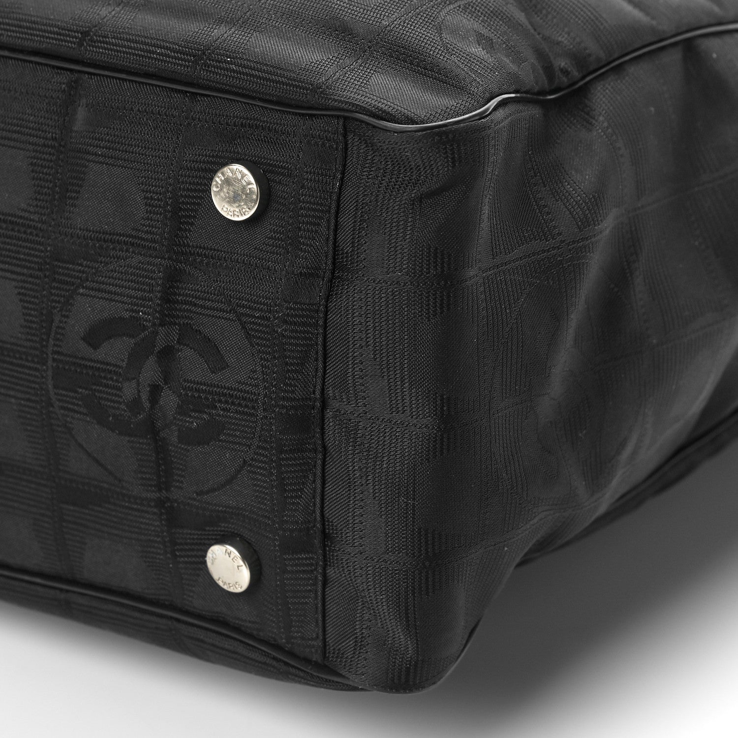Chanel Nylon Medium Travel Tote Black 8 of 8