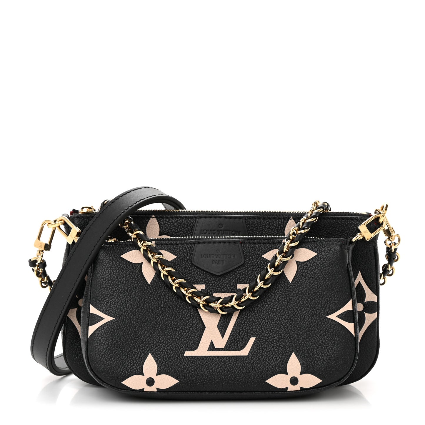 Empreinte Monogram Giant Multi Pochette Accessories Black Beige