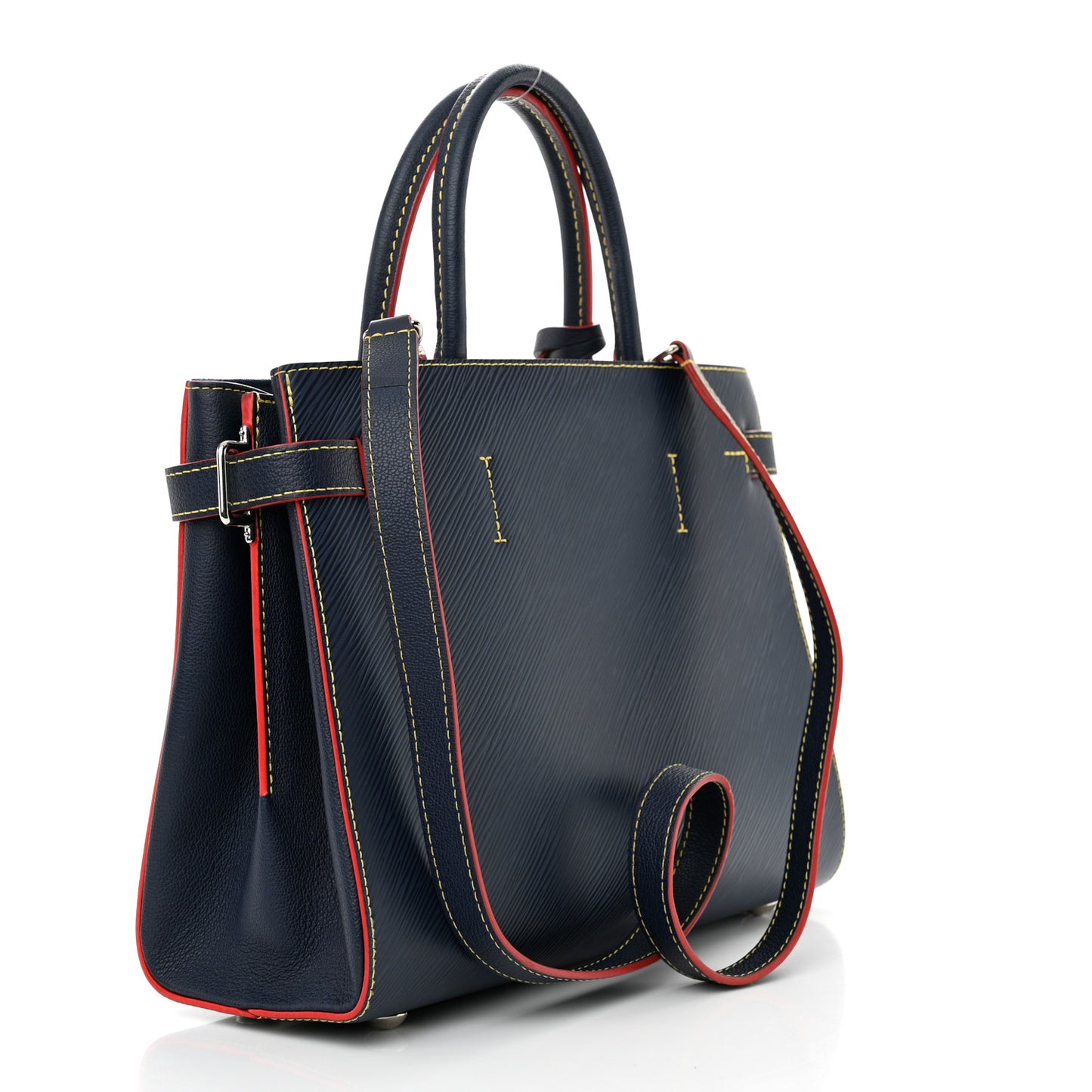Epi Twist Tote Indigo