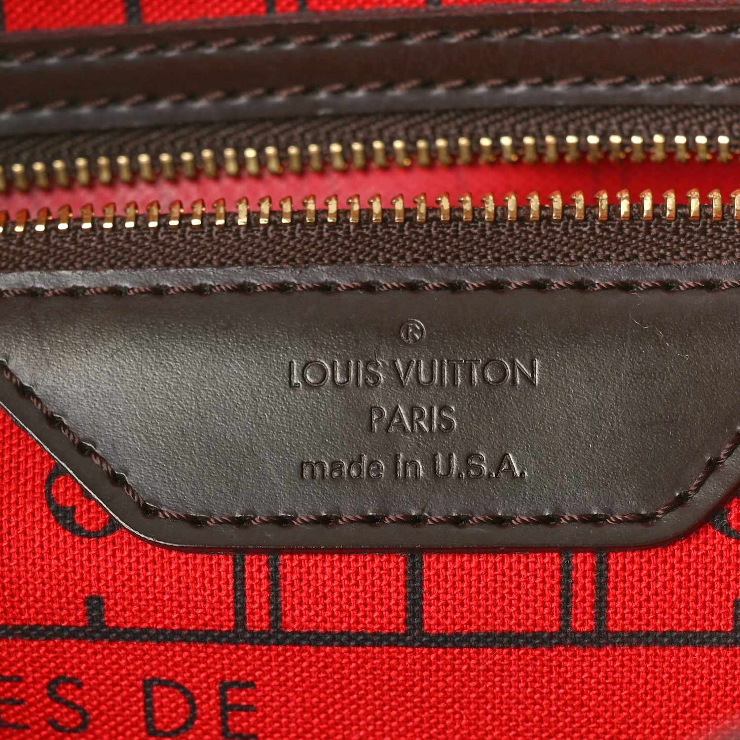 Louis Vuitton Damier Ebene Neverfull PM 6 of 10