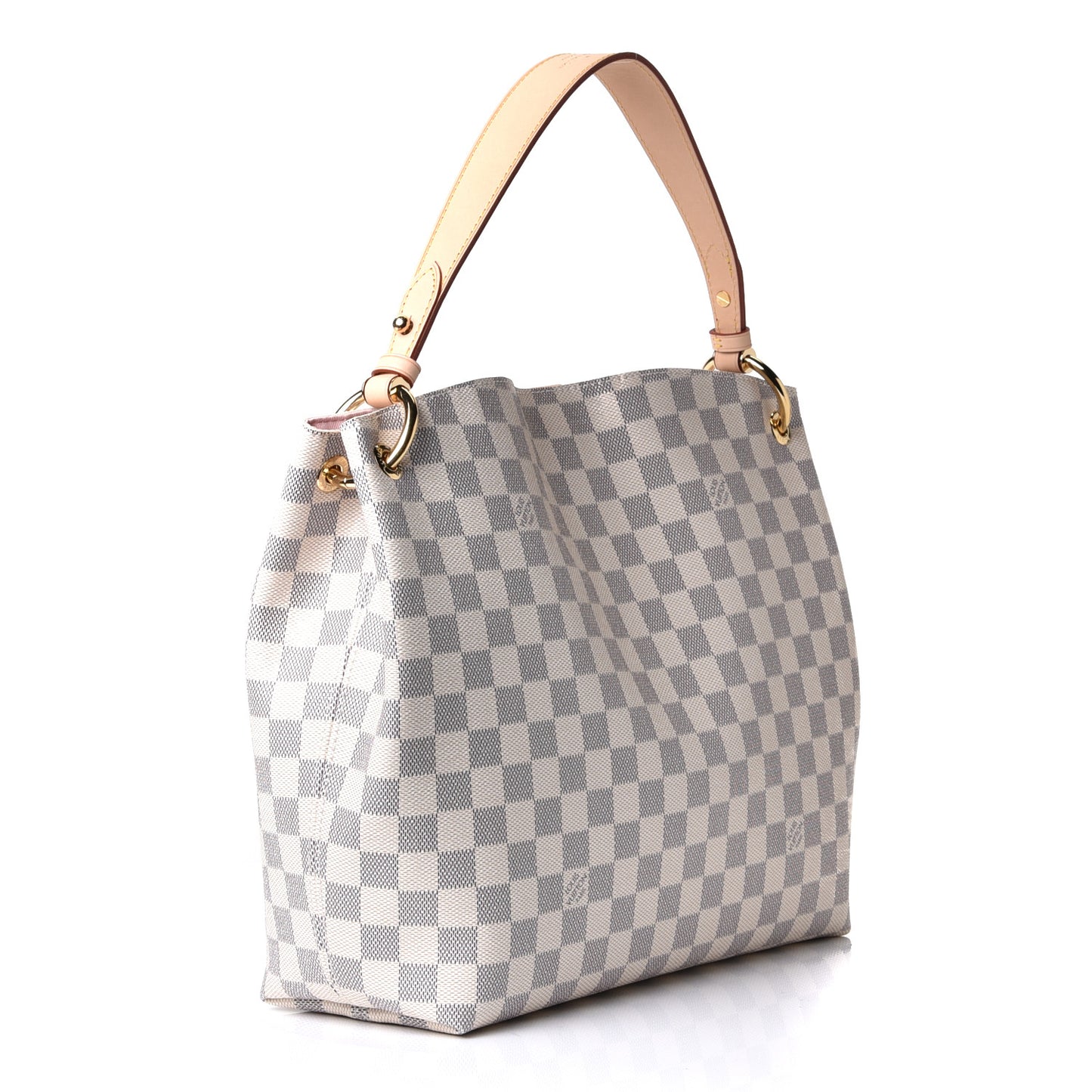 Damier Azur Graceful PM Rose Ballerine