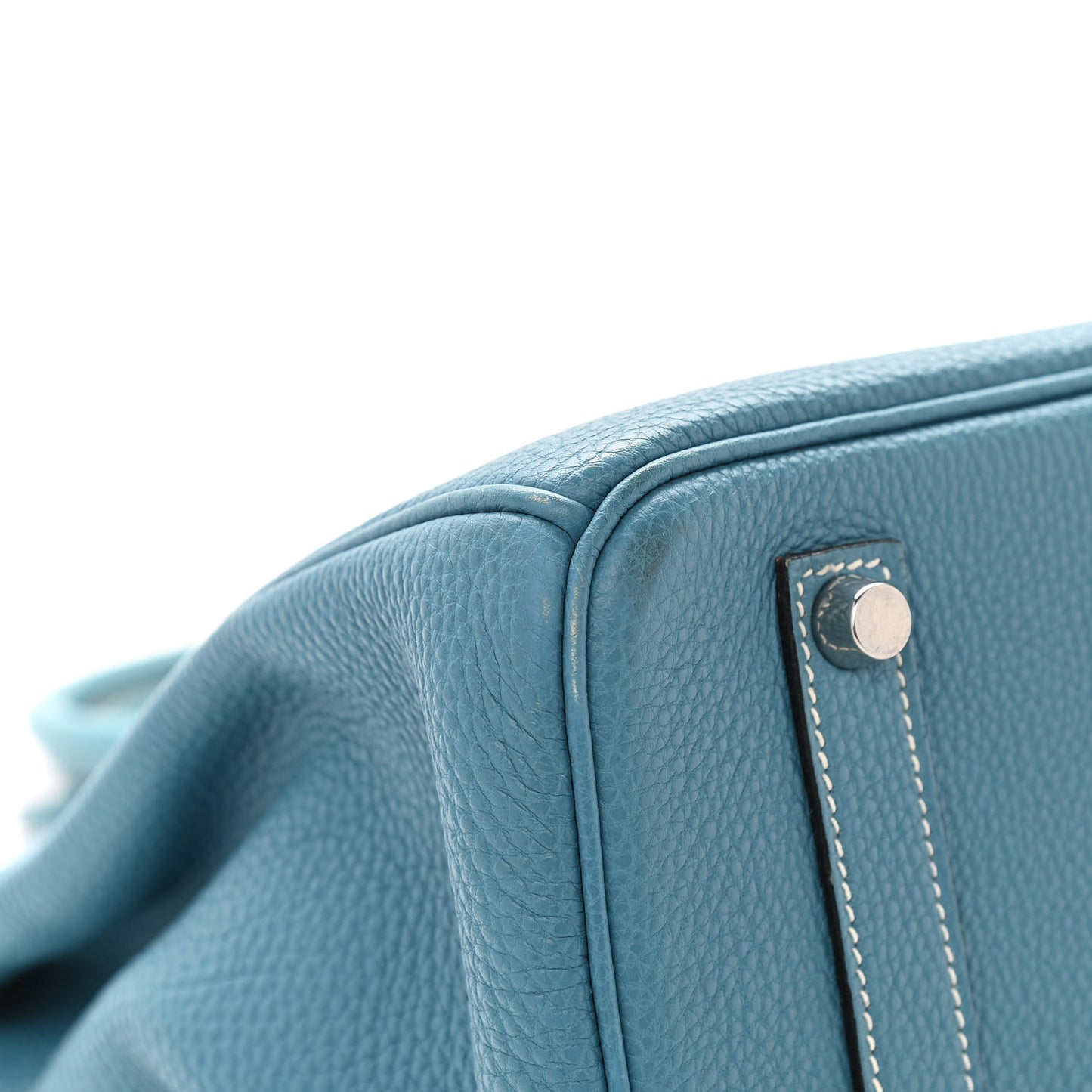 Togo Birkin 35 Blue Jean