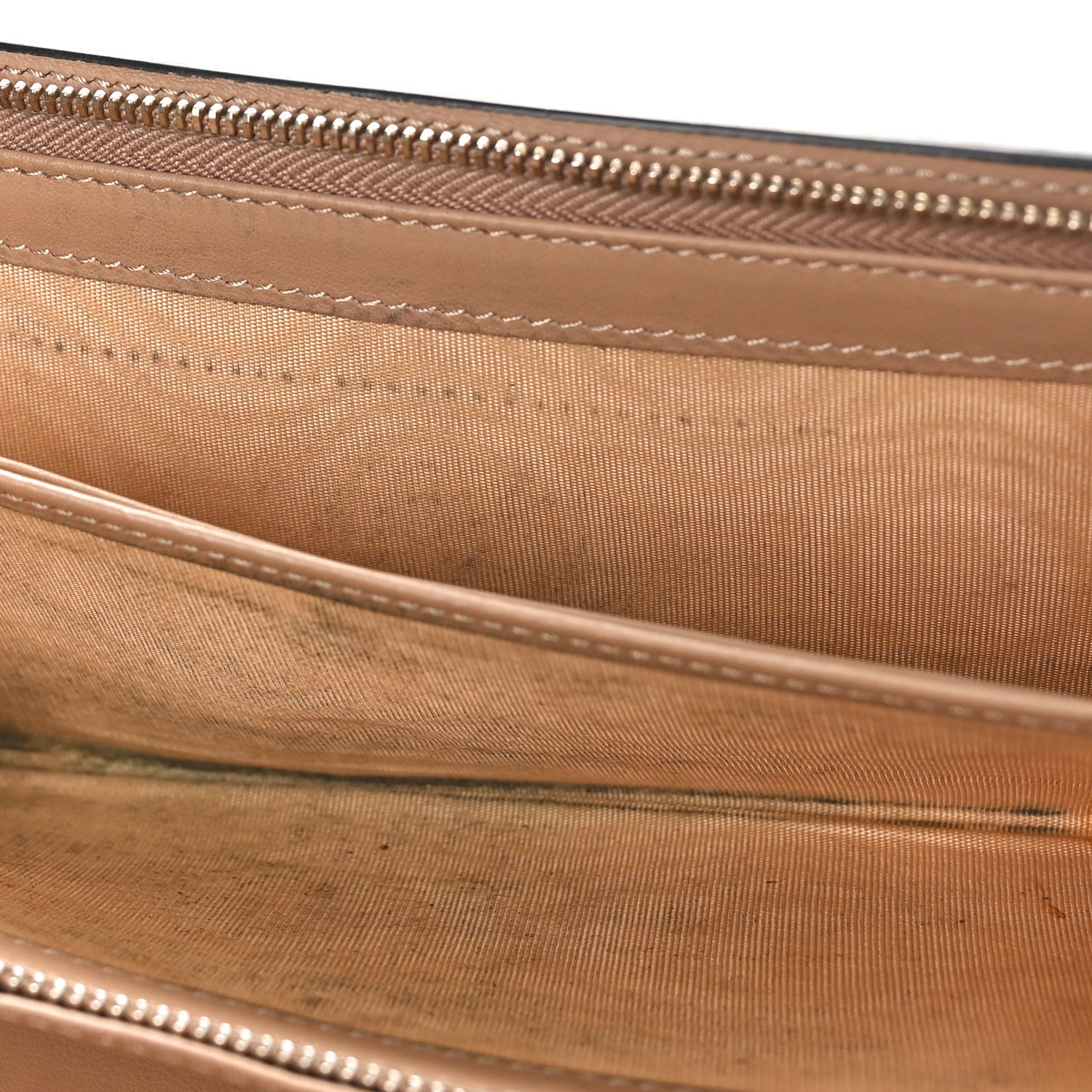 Valentino Garavani Calfskin Rockstud Wristlet Travel Wallet Soft Noisette 10 of 10