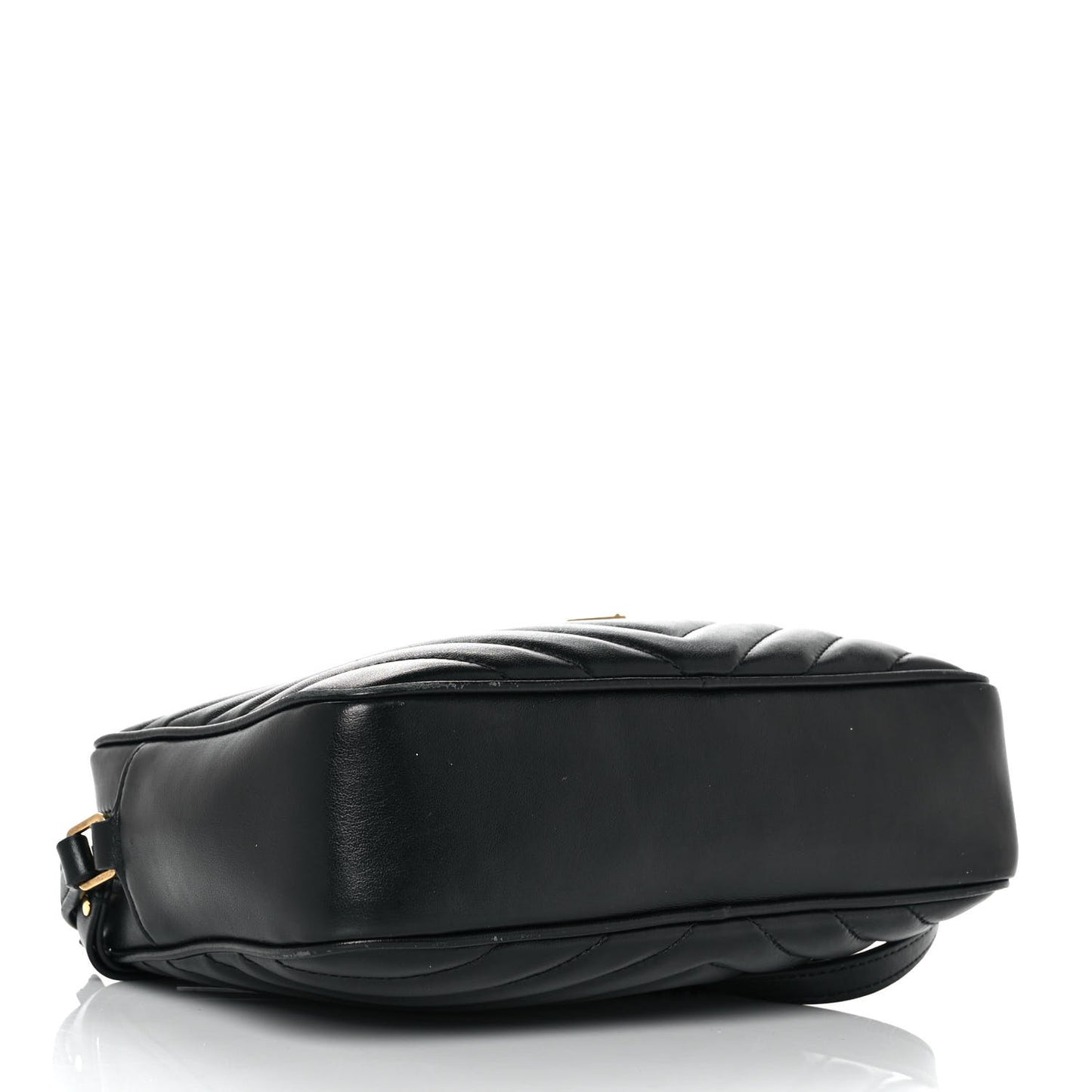Calfskin Matelasse Monogram Lou Camera Bag Black