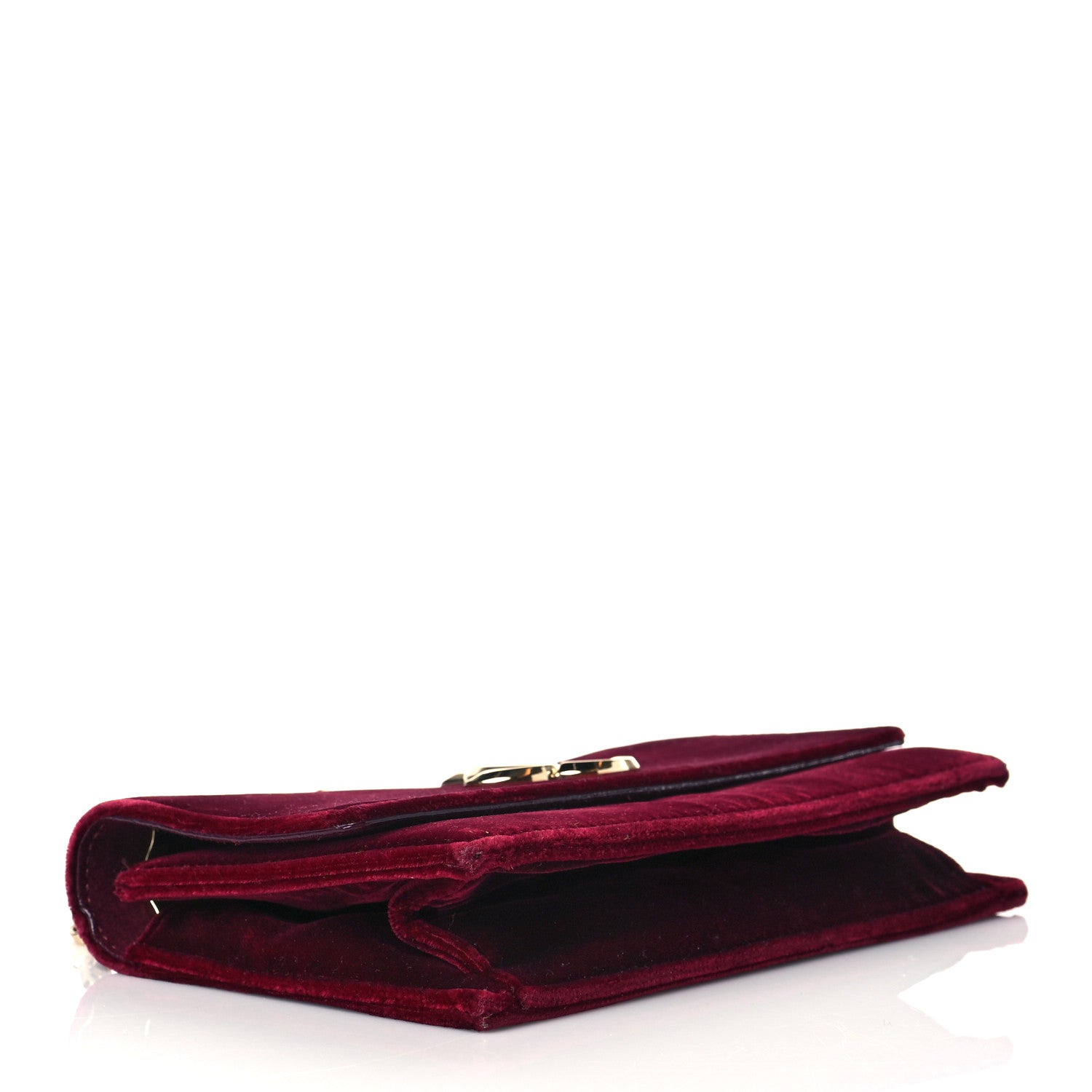 Jimmy Choo Velvet Bohemia Bag Bordeaux 5 of 13