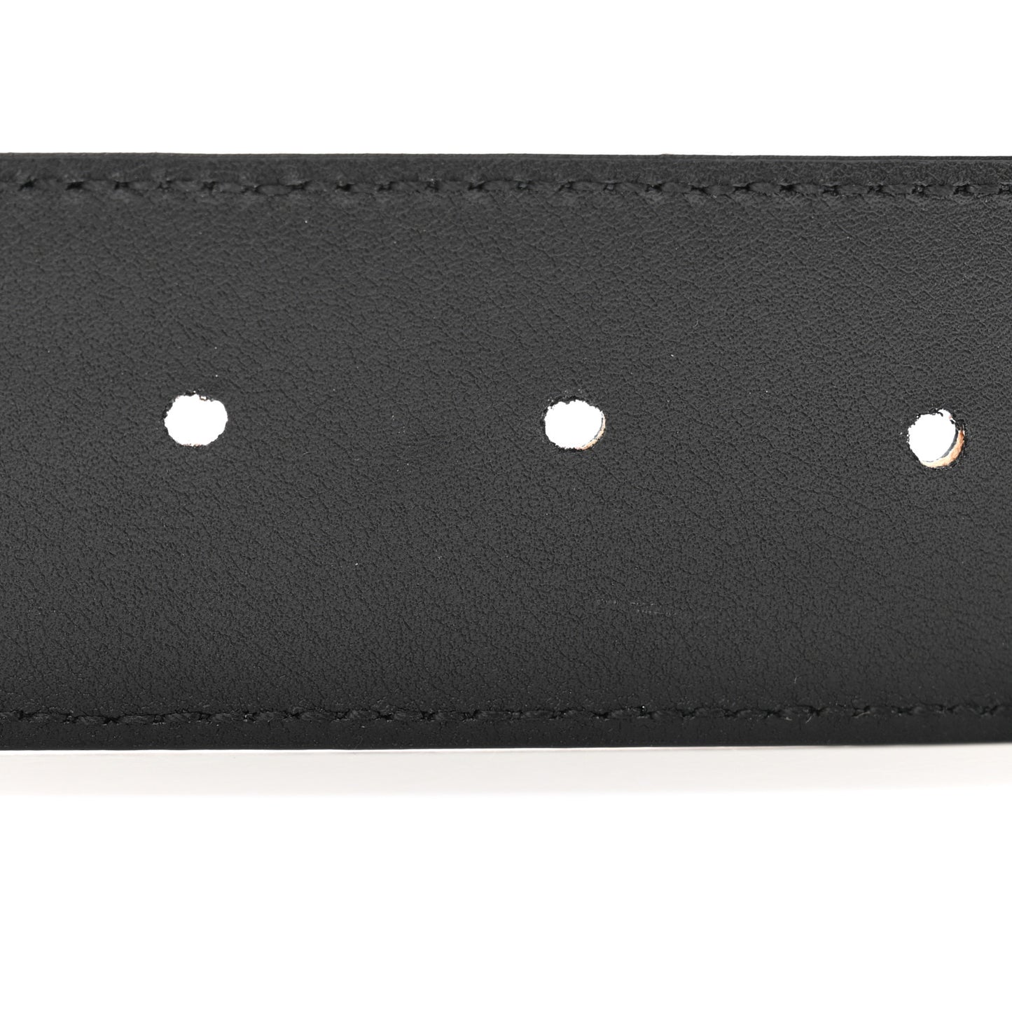 Azalea Calfskin Enamel Monochrome Double G 40mm Belt 110 44 Black
