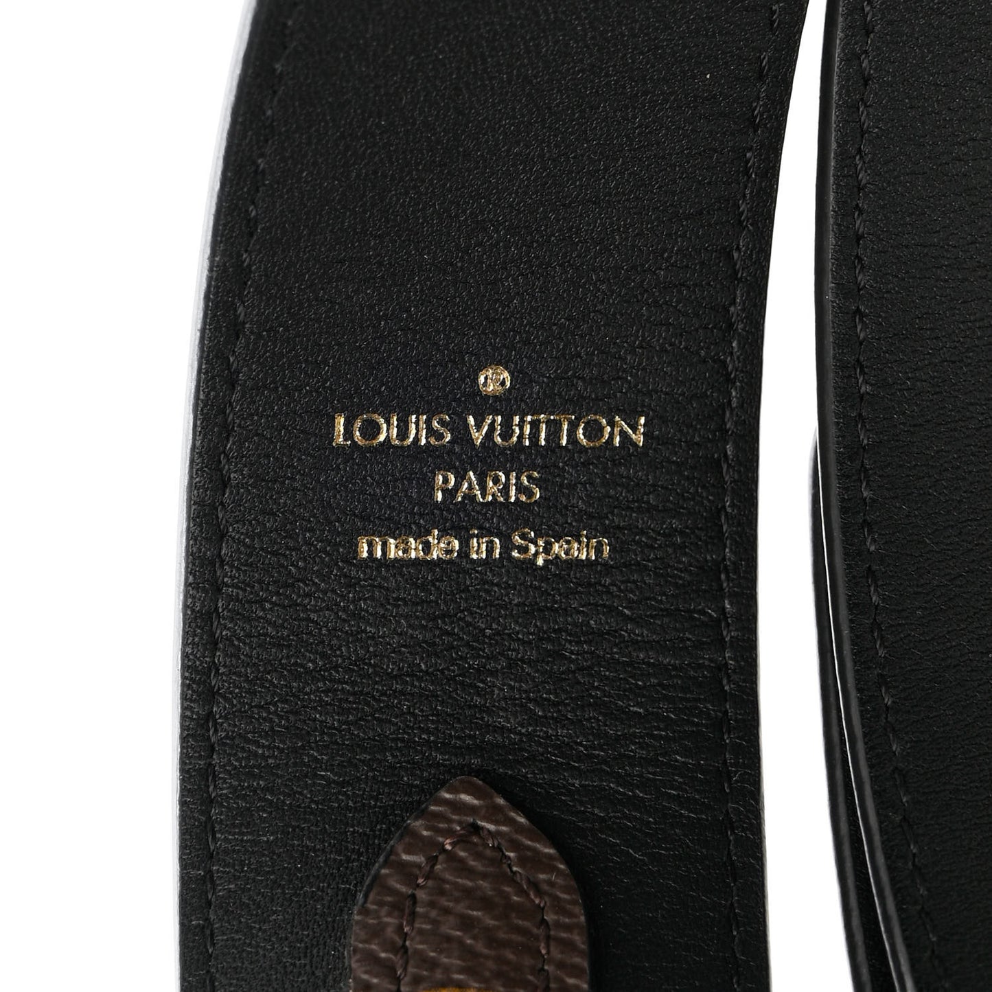 Monogram Bandouliere Shoulder Strap Black