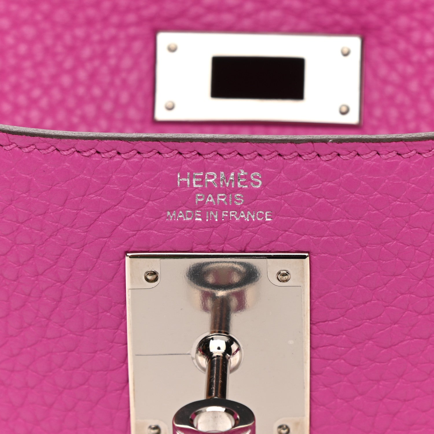 Hermes Taurillon Clemence Kelly Retourne 28 Magnolia 6 of 10