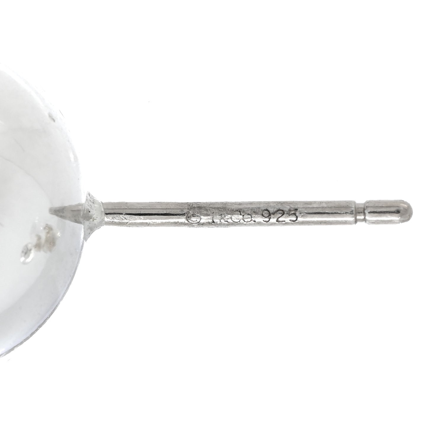 Sterling Silver 10mm HardWear Ball Earrings